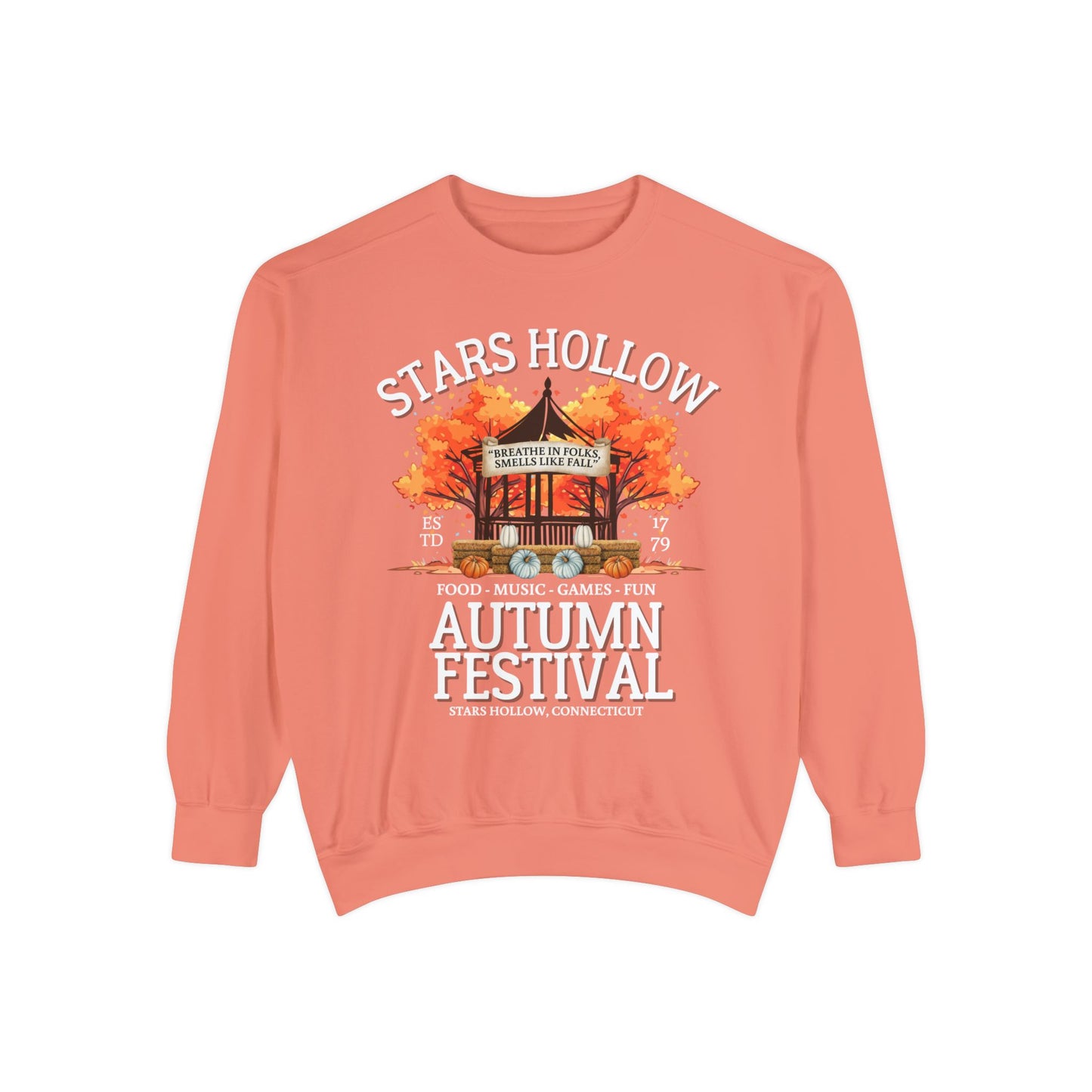 Comfort Colors® Gilmore Girls TV Show Sweatshirt - Stars Hollow Autumn Festival
