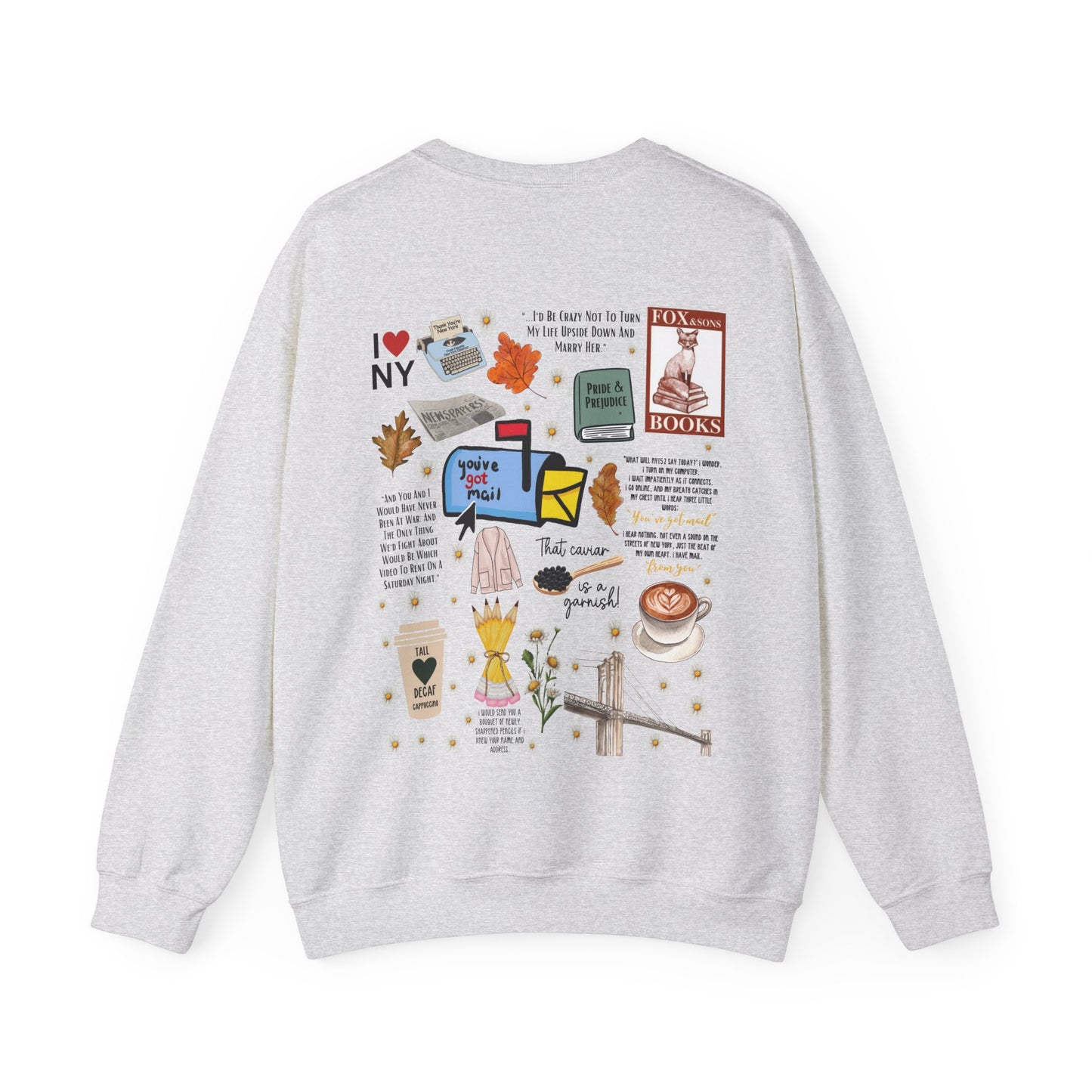 You've Got Mail Movie 2 Sided Sweatshirt