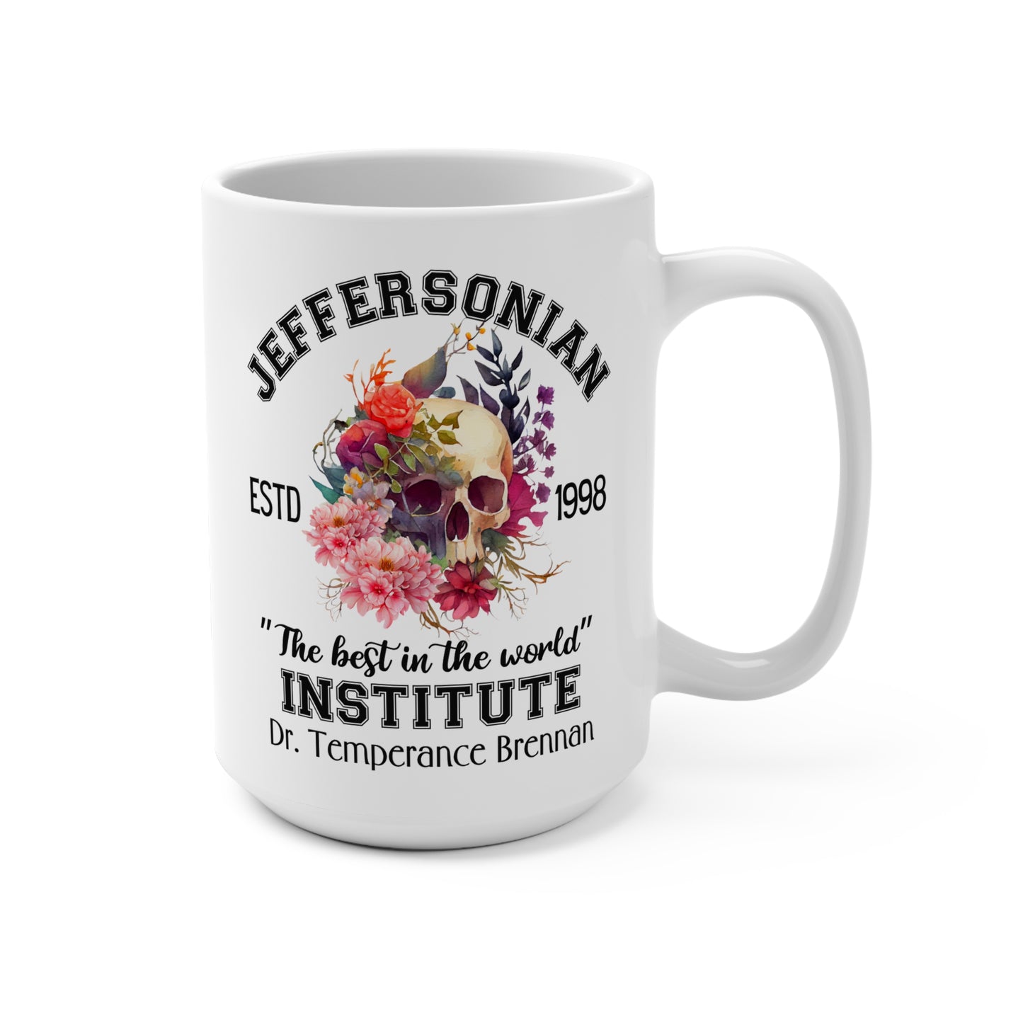 Bones TV Show White 15 oz Coffee Mug