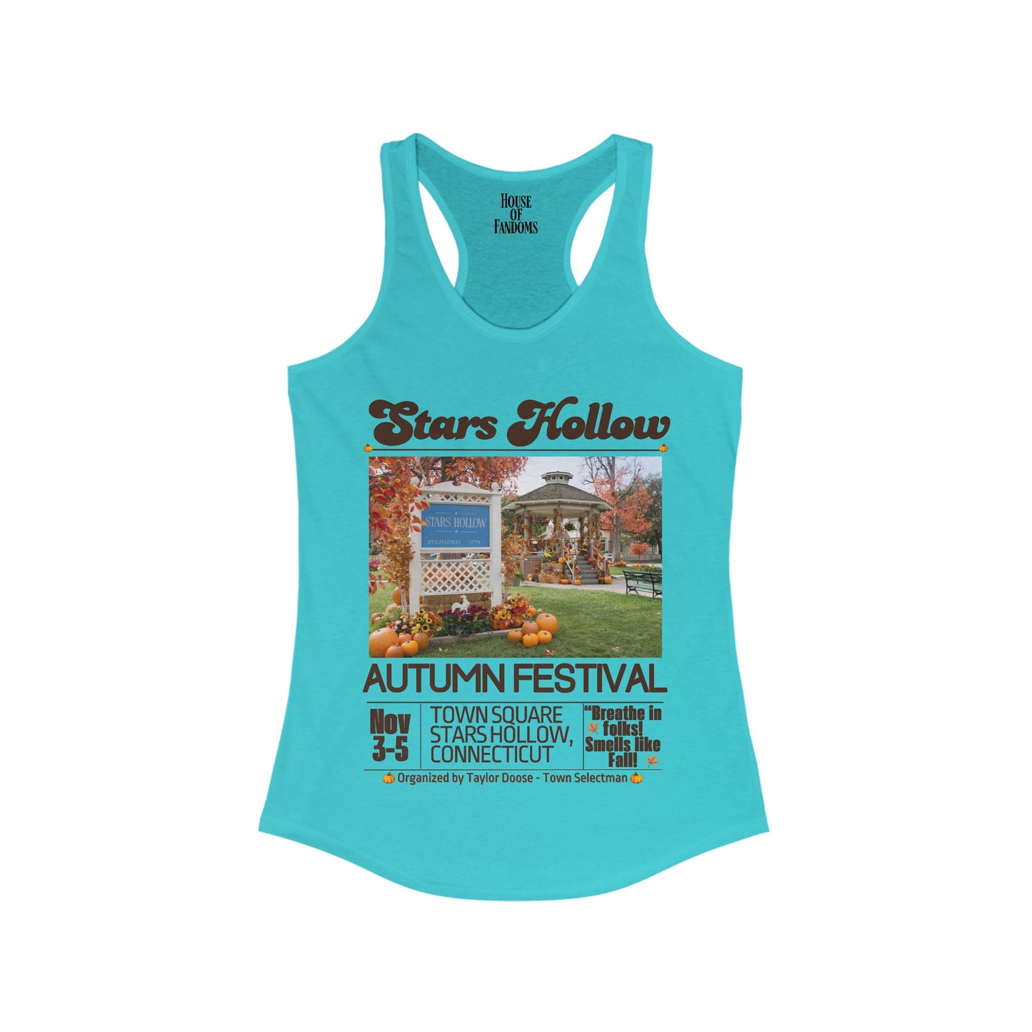Gilmore Girls TV Show Shirt Tank - Stars Hollow Autumn Festival