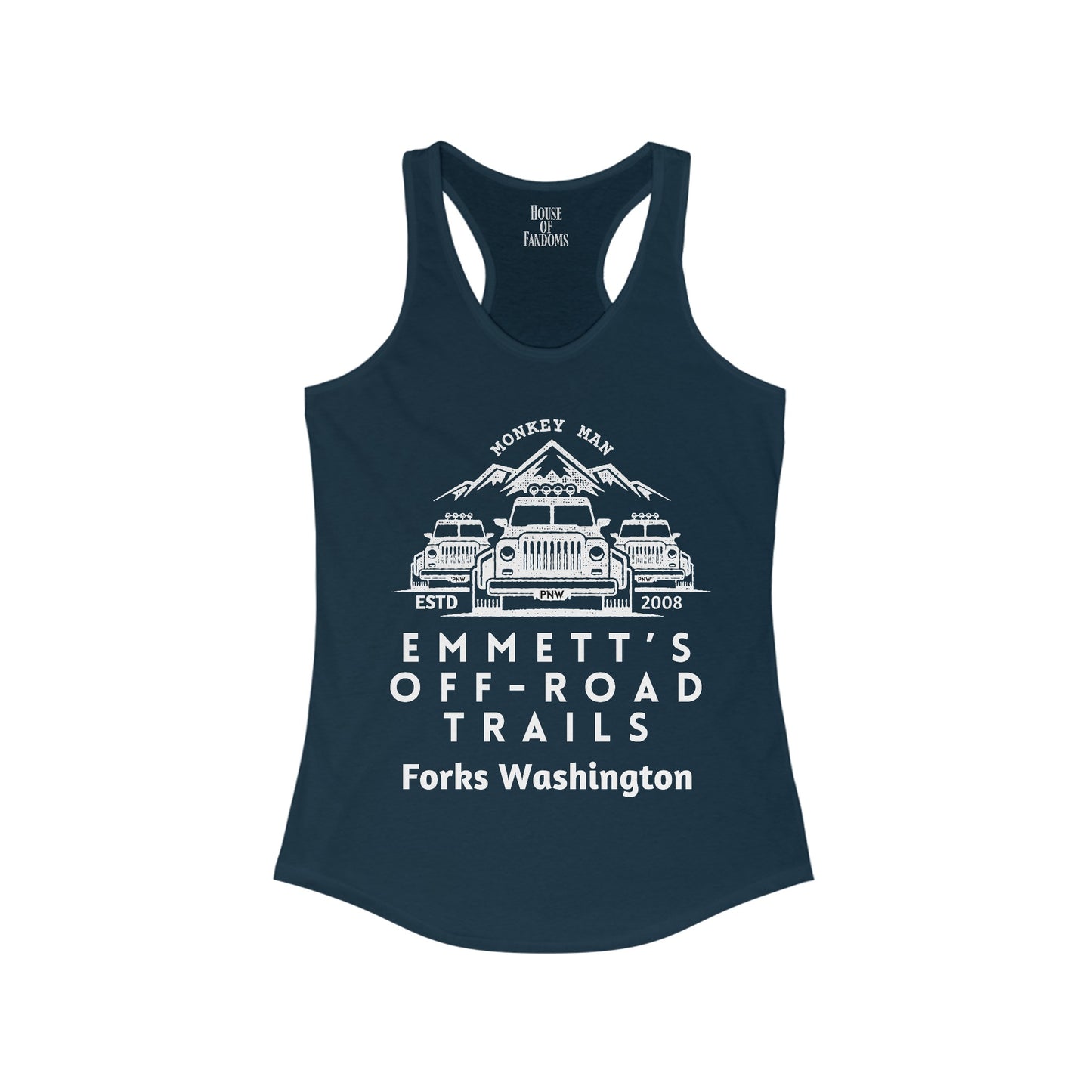 Twilight Saga Movie Book Shirt Tank - Emmett Cullen