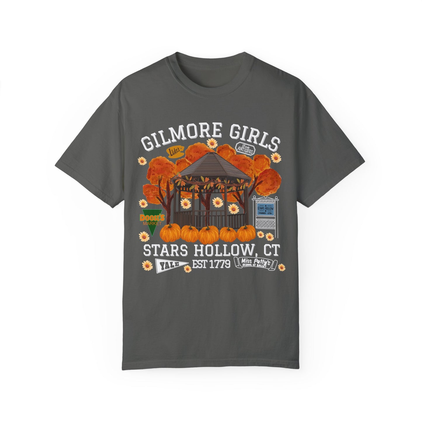 Comfort Colors® Gilmore Girls Shirt - Stars Hollow CT