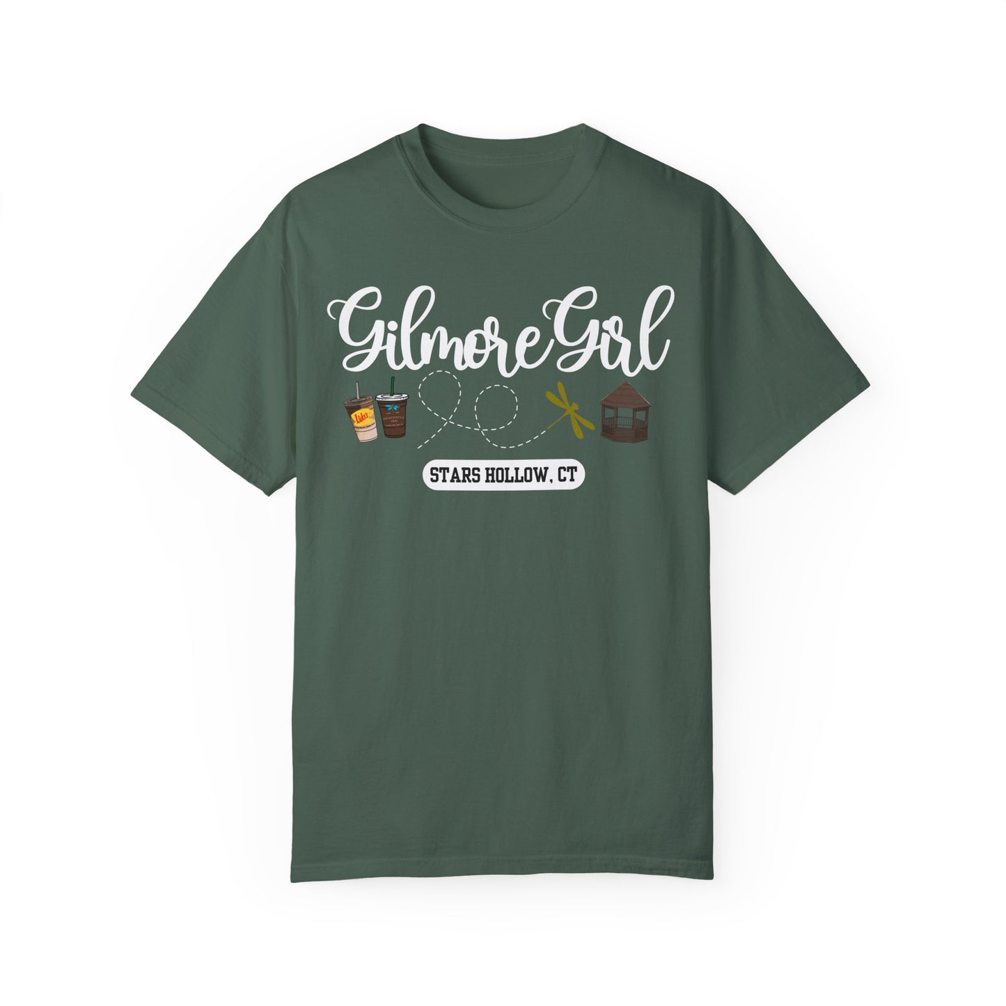 Comfort Colors® Gilmore Girls Shirt - Stars Hollow CT