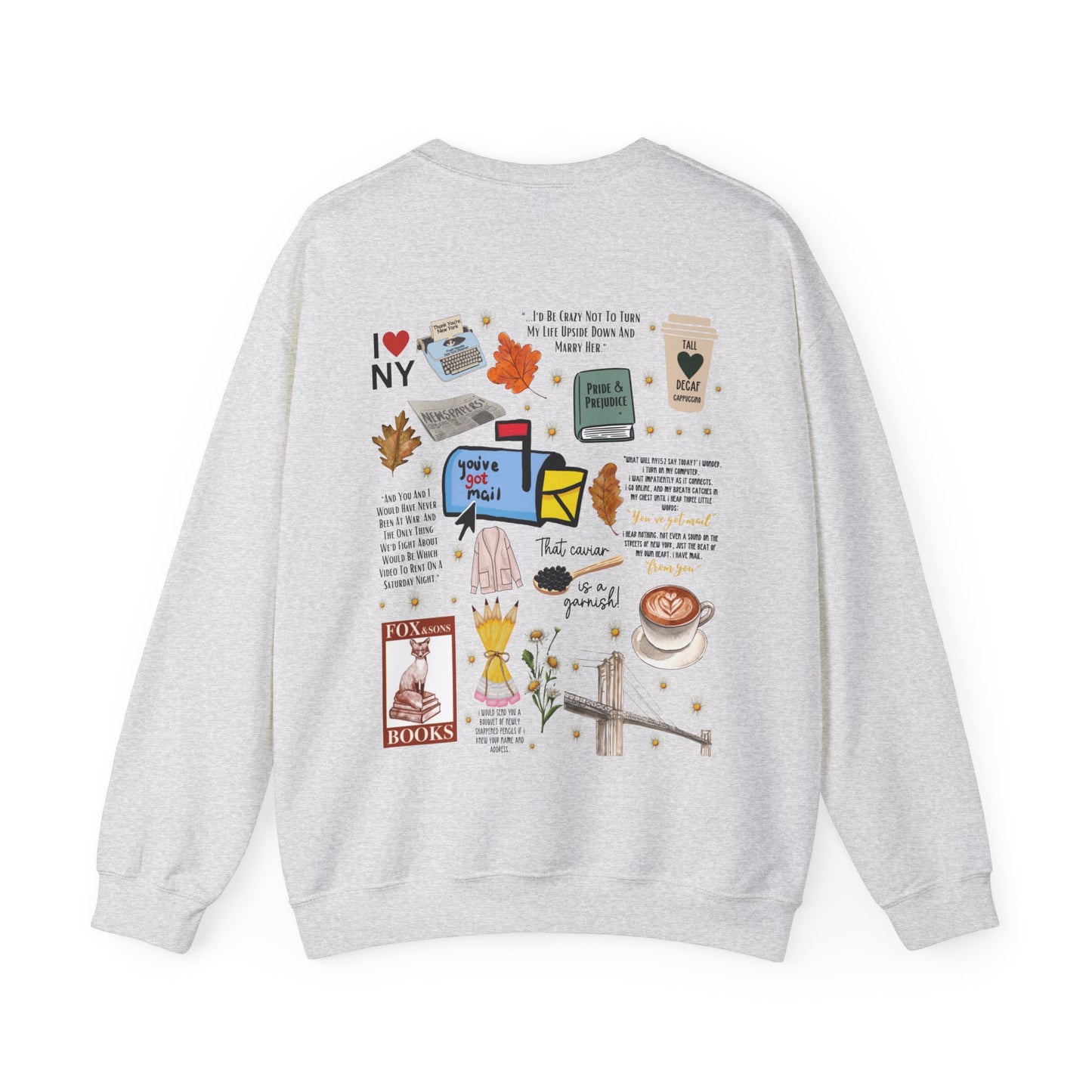 You've Got Mail Movie 2 Sided Sweatshirt