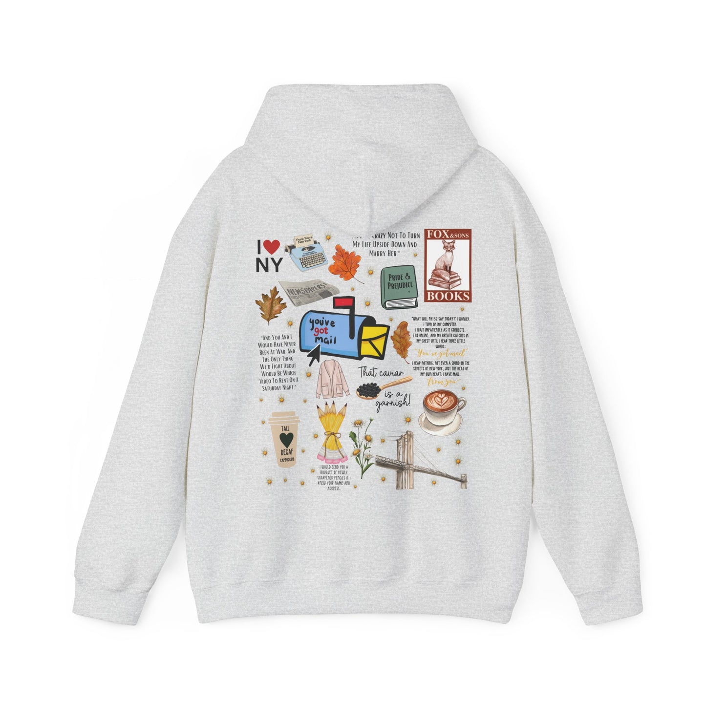You've Got Mail Front and Back Hoodie
