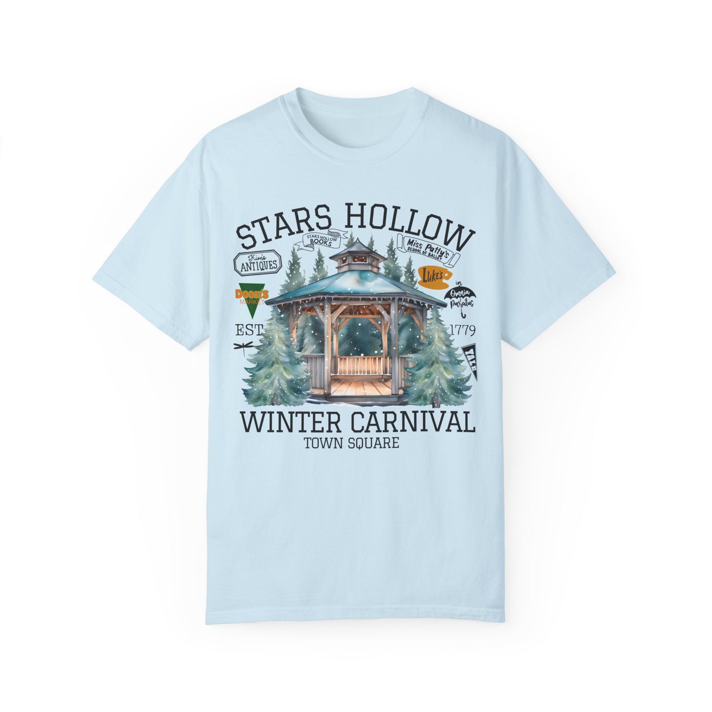 Comfort Colors® Gilmore Girls Shirt - Stars Hollow Winter Carnival