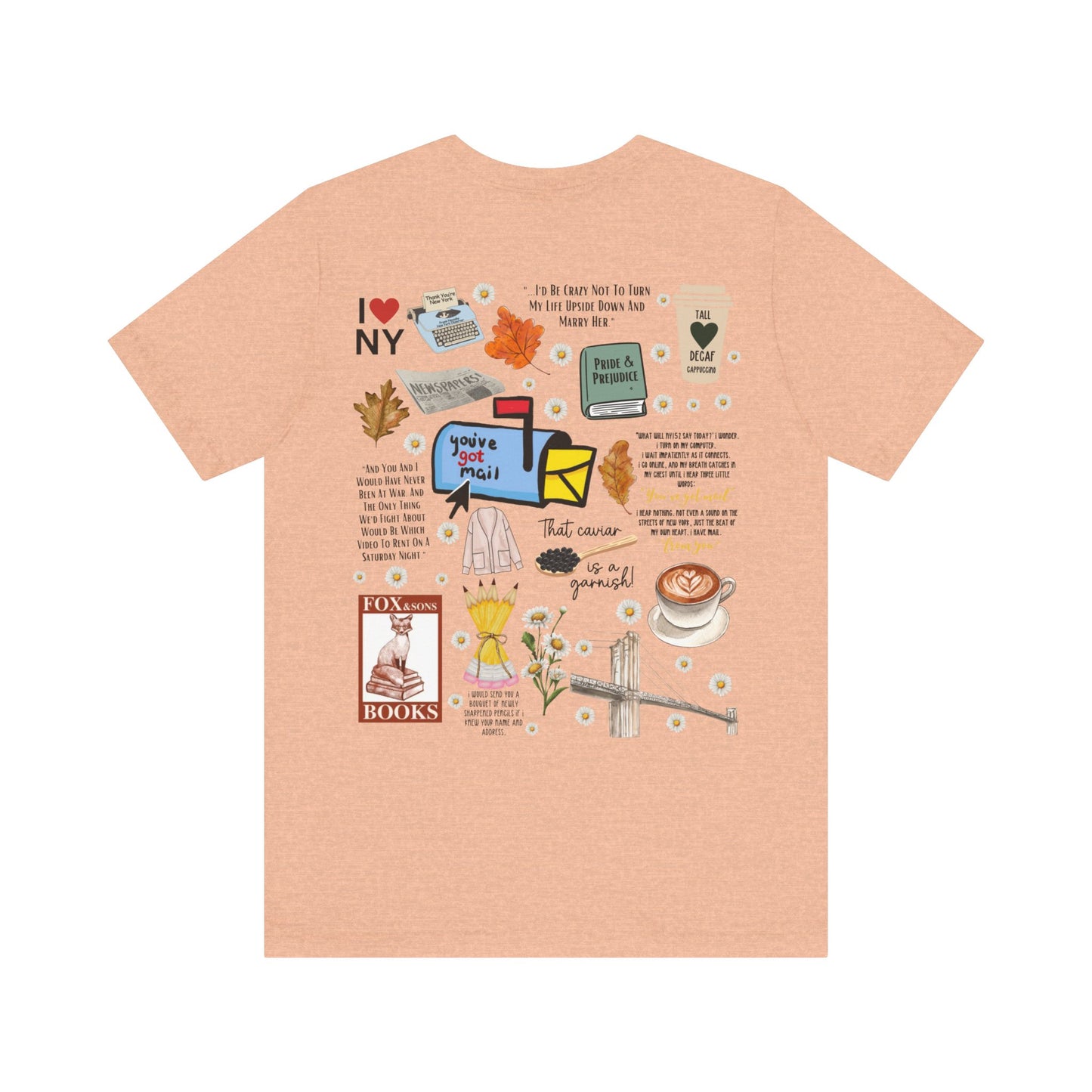 You've Got Mail Movie 2 Sided Shirt