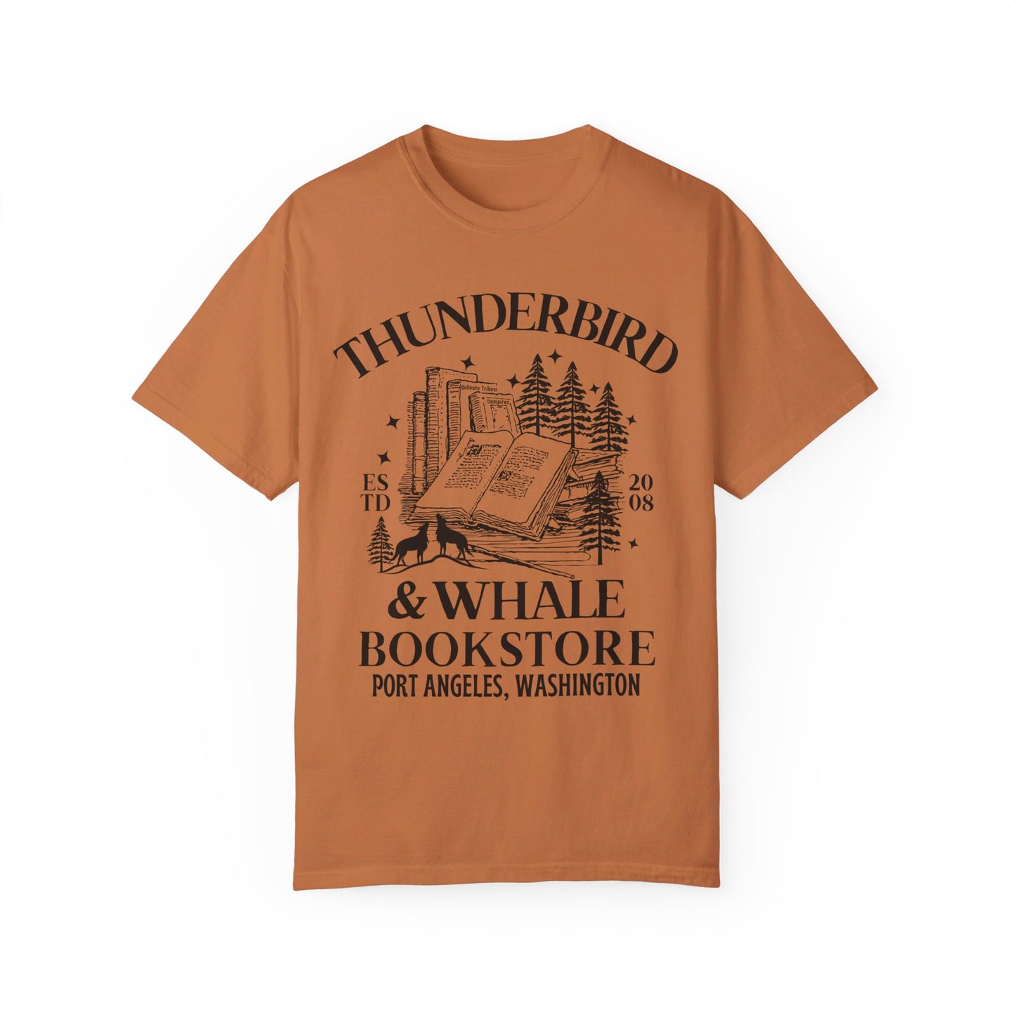 Comfort Colors® Twilight Saga Movie Book Shirt - Thunderbird and Whale Bookstore