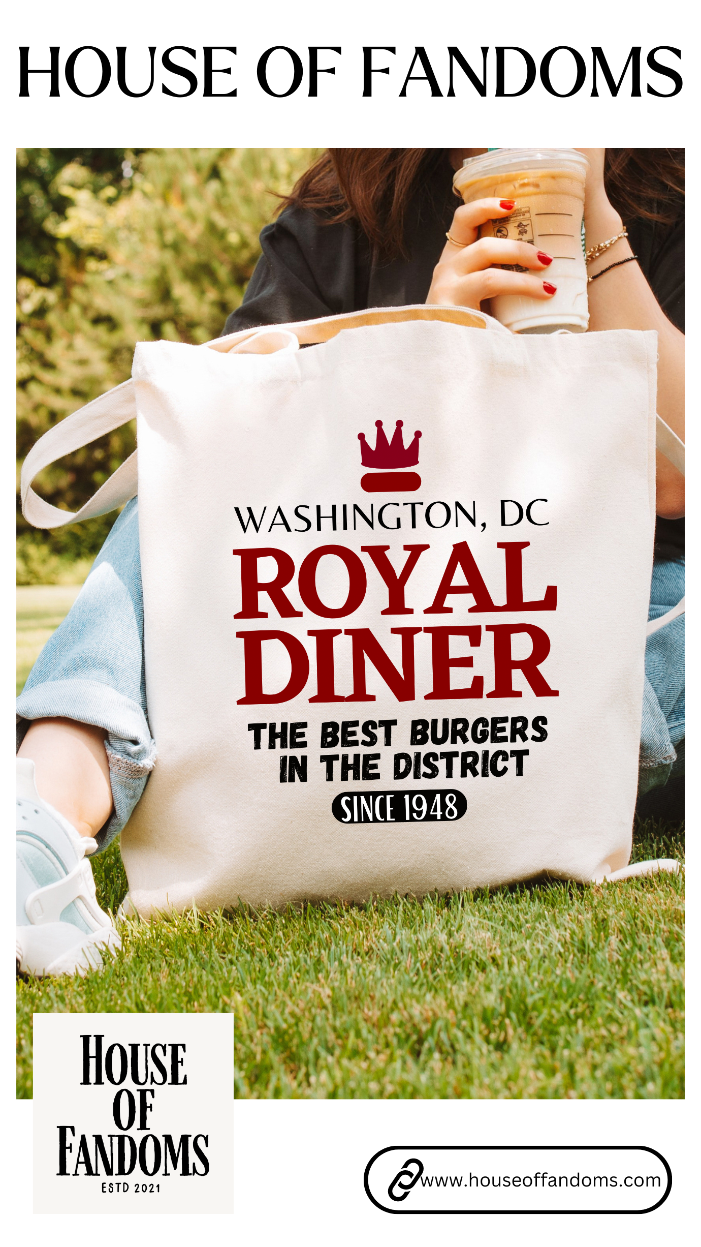Bones TV Show Tote Bag - Royal Diner