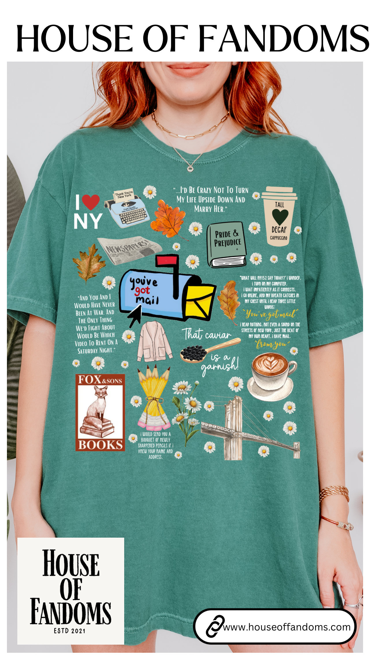 Comfort Colors® Youve Got Mail Movie Shirt