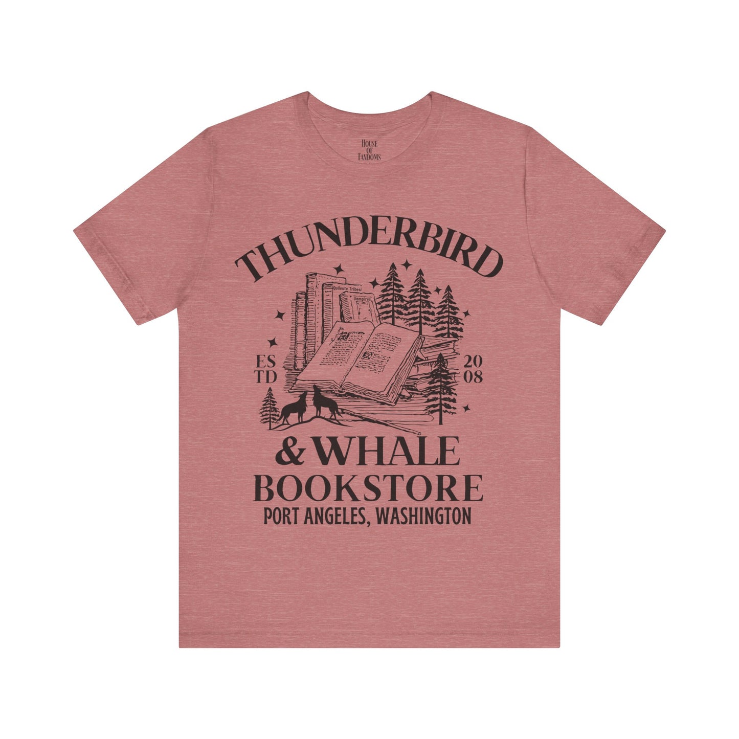 Twilight Saga Movie Book Shirt - Thunderbird and Whale Bookstore