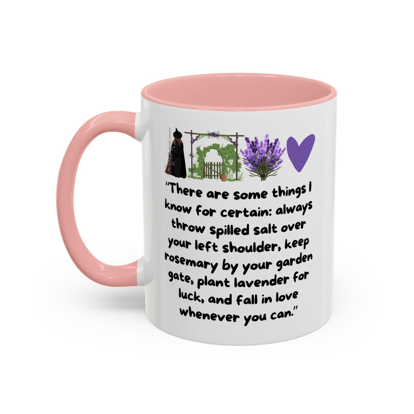 Practical Magic Colored Handle 11 oz or 15 oz Coffee Mug