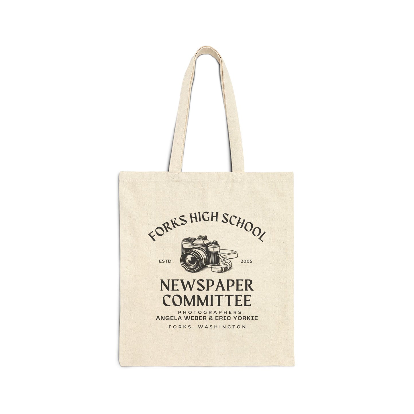 Twilight Saga Movie Tote Bag - Forks High School Newspaper Committee