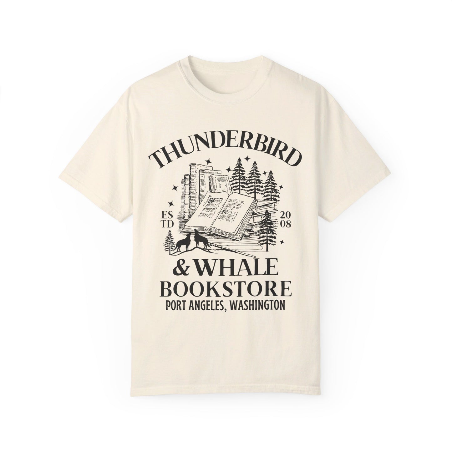 Comfort Colors® Twilight Saga Movie Book Shirt - Thunderbird and Whale Bookstore