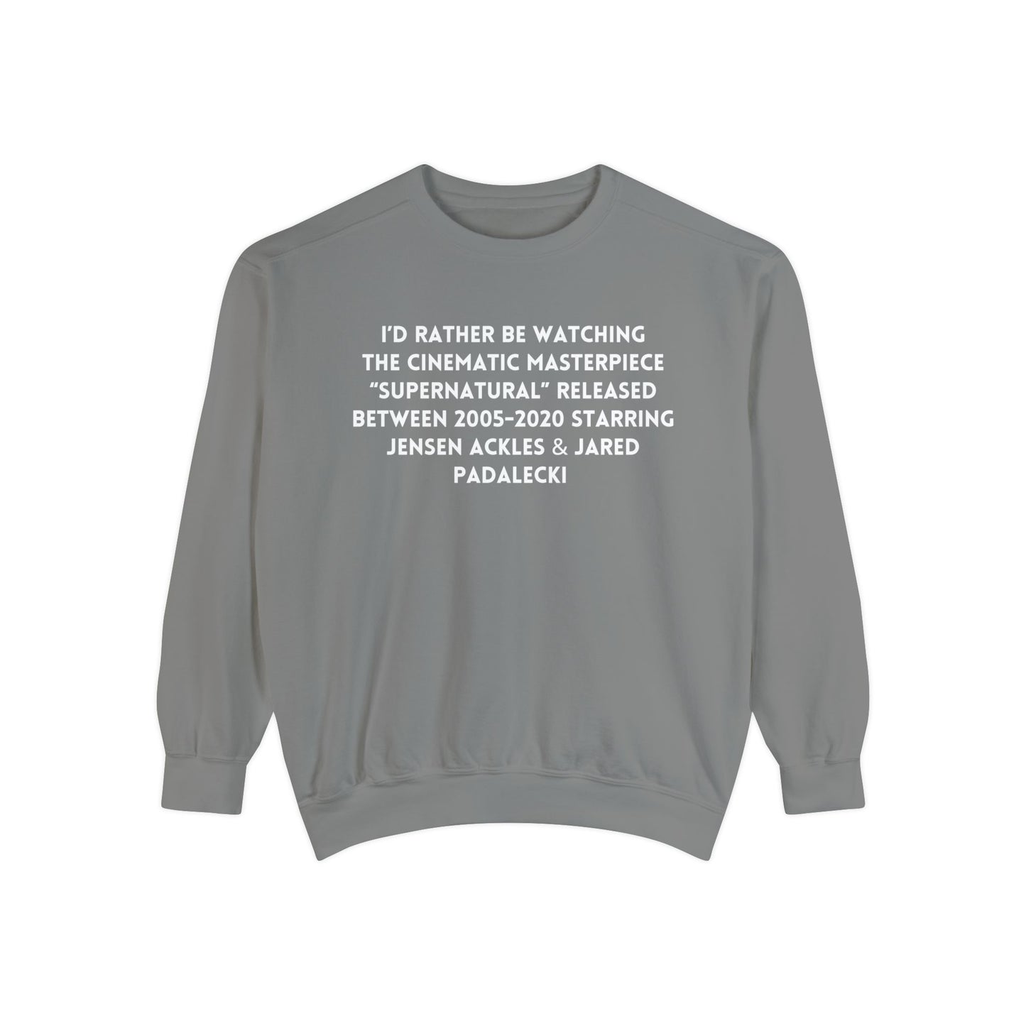 Comfort Colors® Supernatural TV Show Sweatshirt