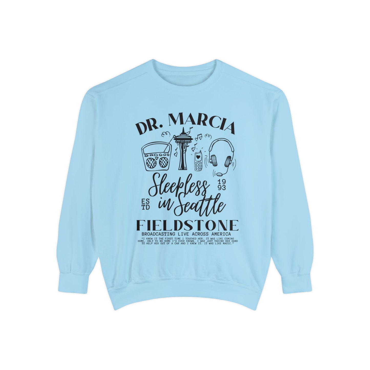 Comfort Colors® Sleepless in Seattle Movie Sweatshirt