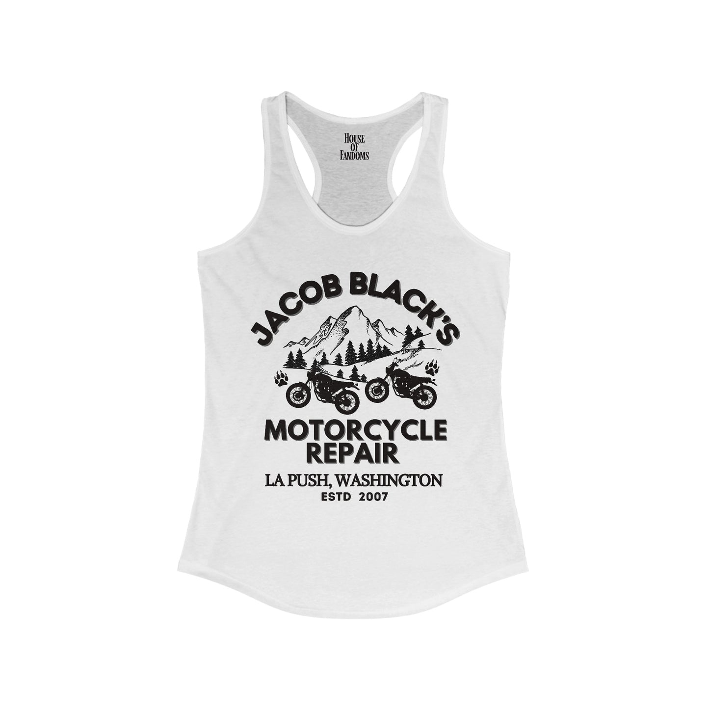 Twilight Saga Movie Book Shirt Tank - Jacob Black