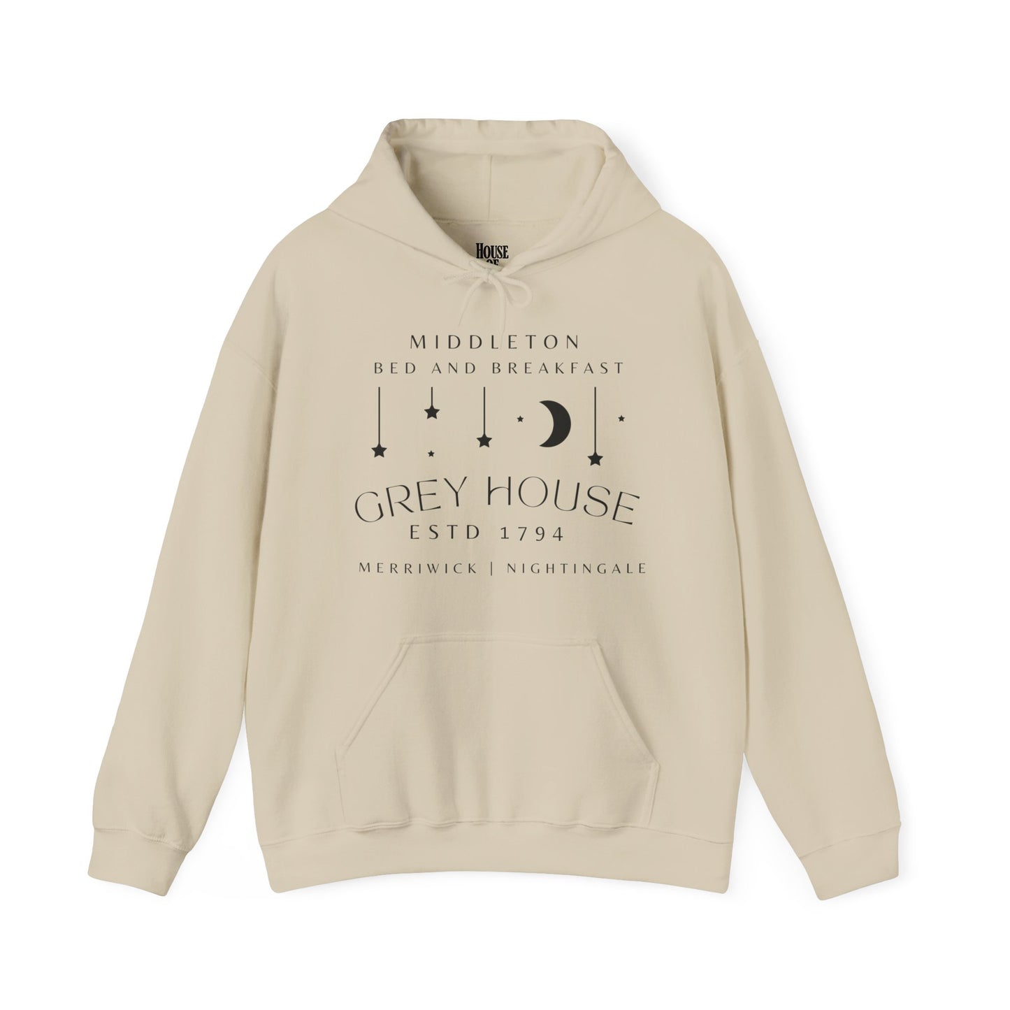 The Good Witch Hoodie - Grey House