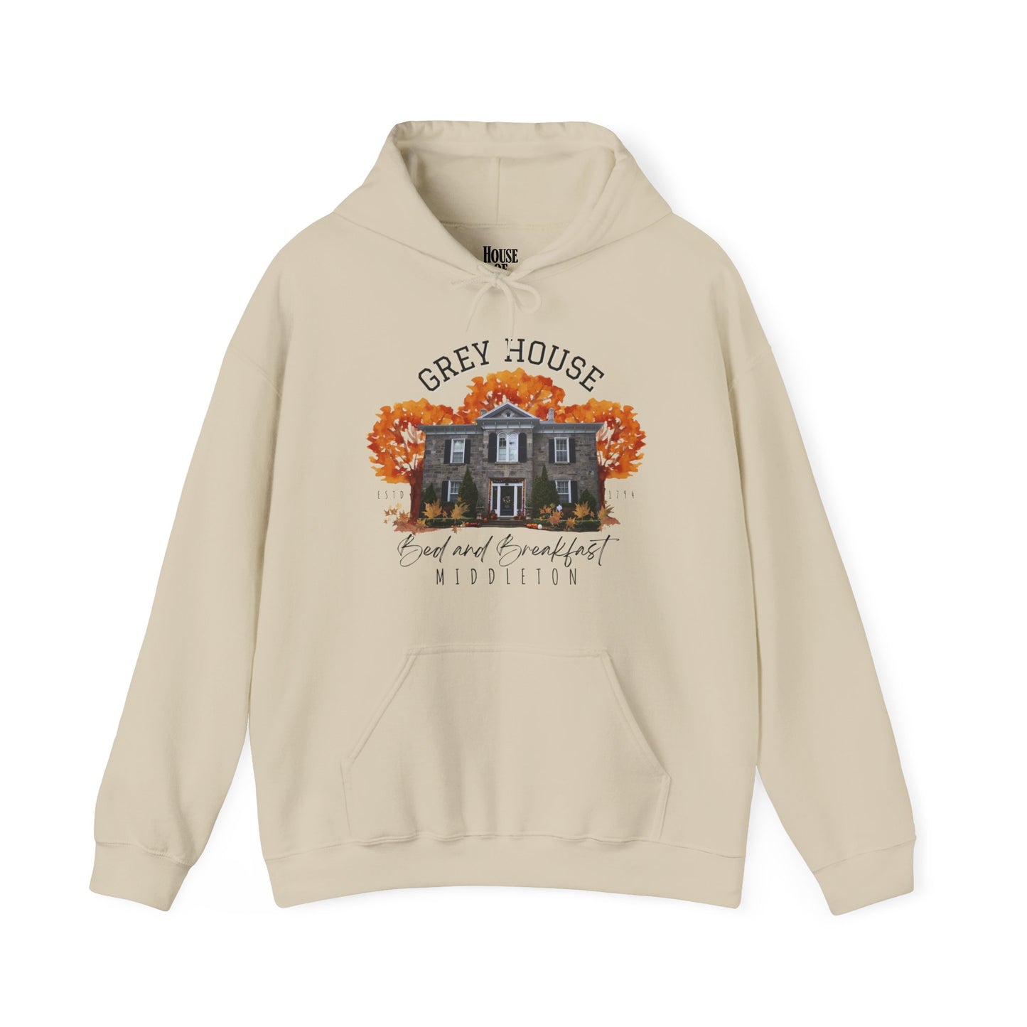 The Good Witch Hoodie - Grey House