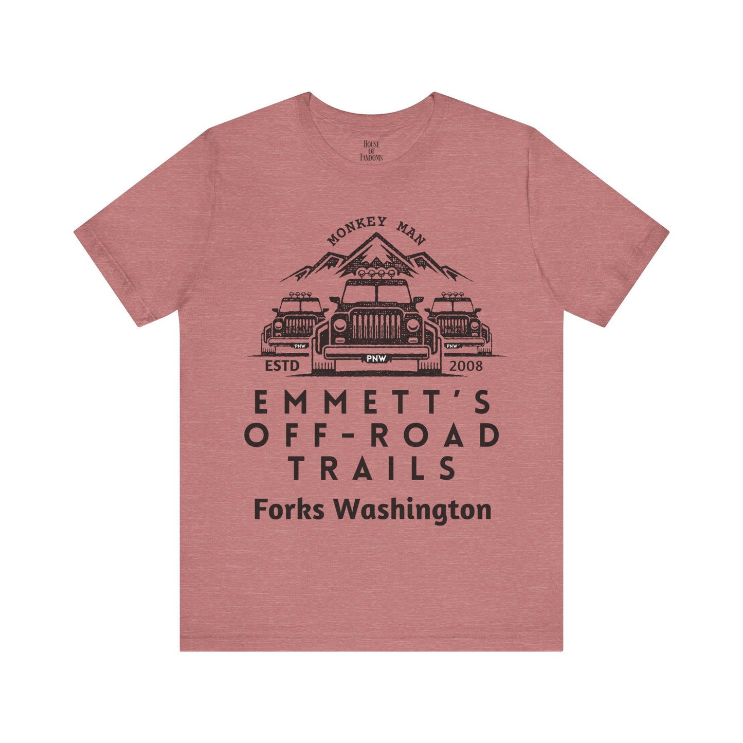 Twilight Saga Movie Book Shirt - Emmett Cullen