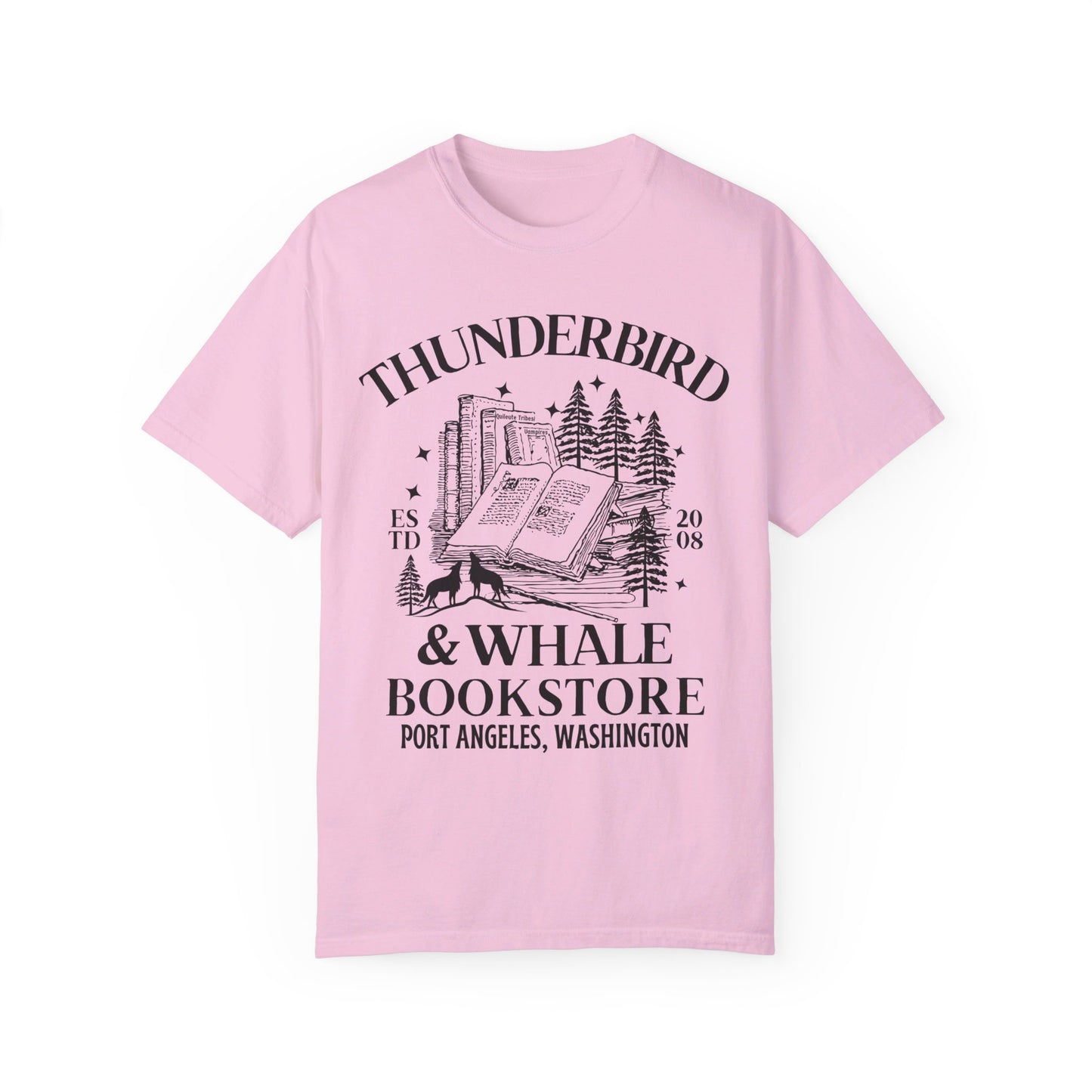 Comfort Colors® Twilight Saga Movie Book Shirt - Thunderbird and Whale Bookstore