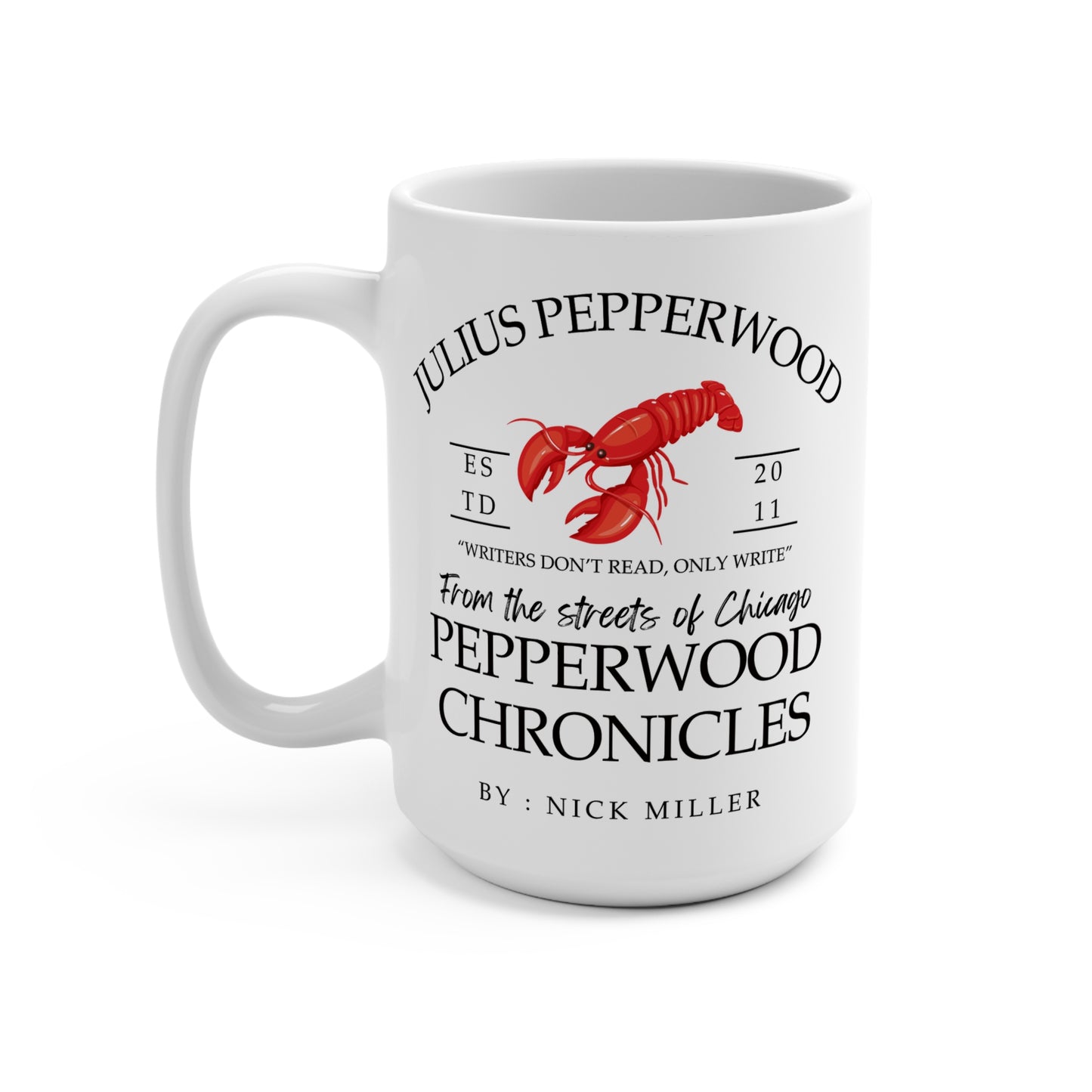 New Girl TV Show Coffee Mug - 15 oz - Julius Pepperwood