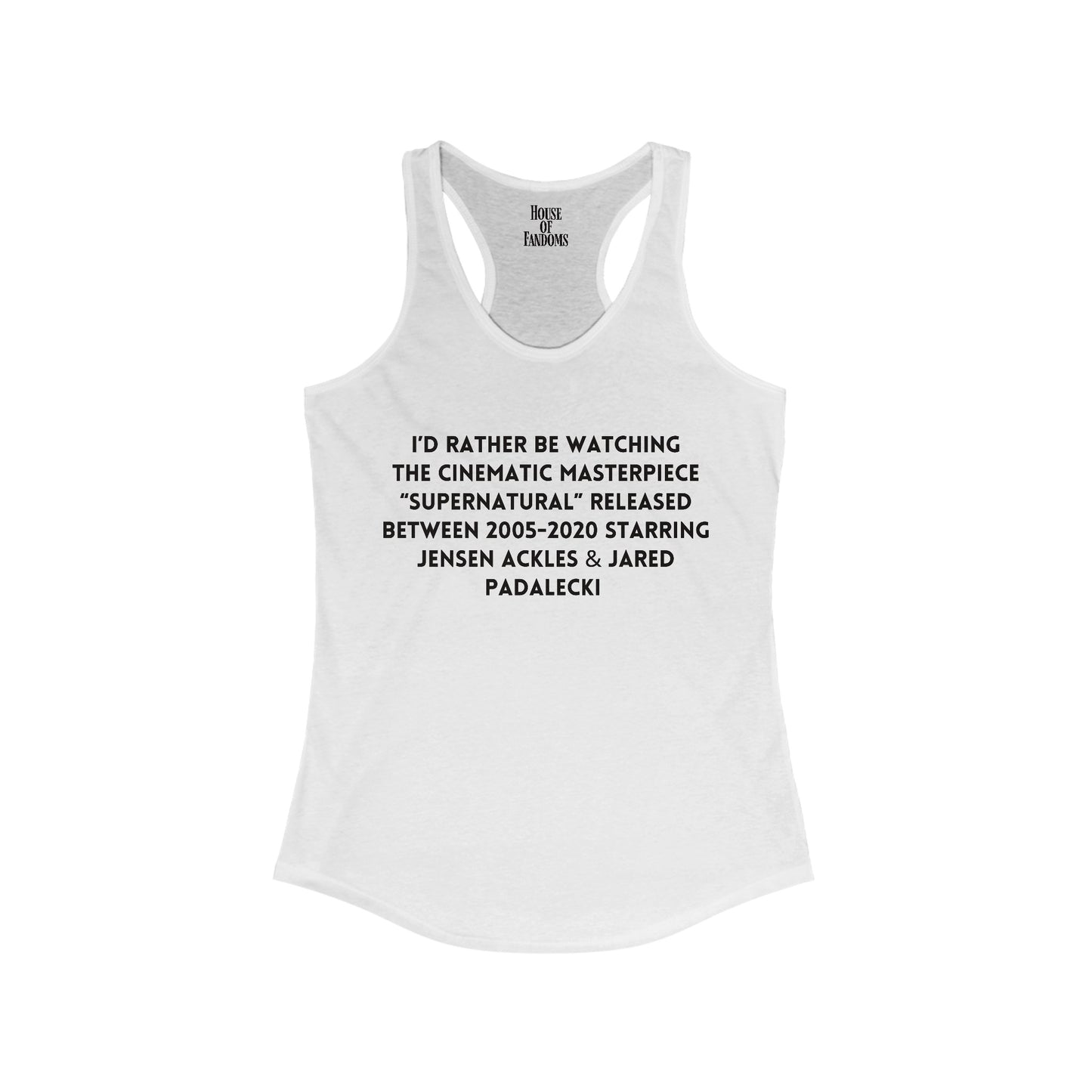 Supernatural TV Show Shirt Tank