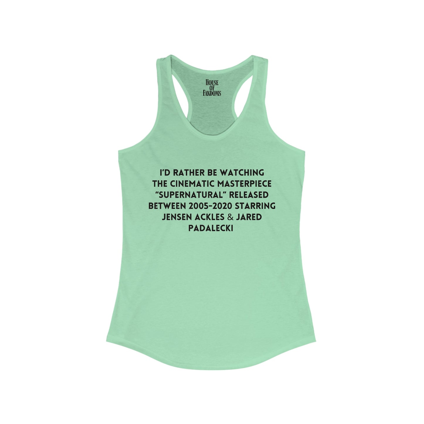 Supernatural TV Show Shirt Tank