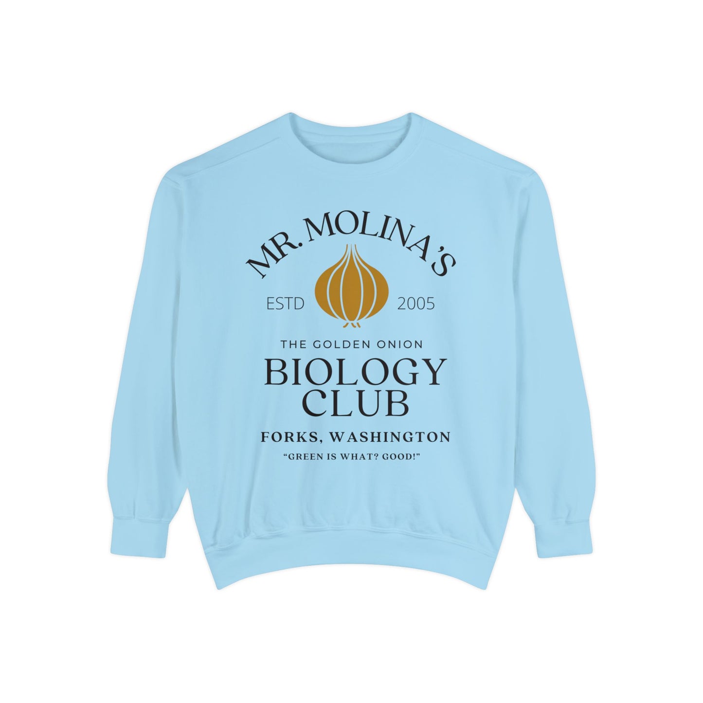 Comfort Colors® Twilight Saga Movie Book Sweatshirt - Mr Molina Biology Club