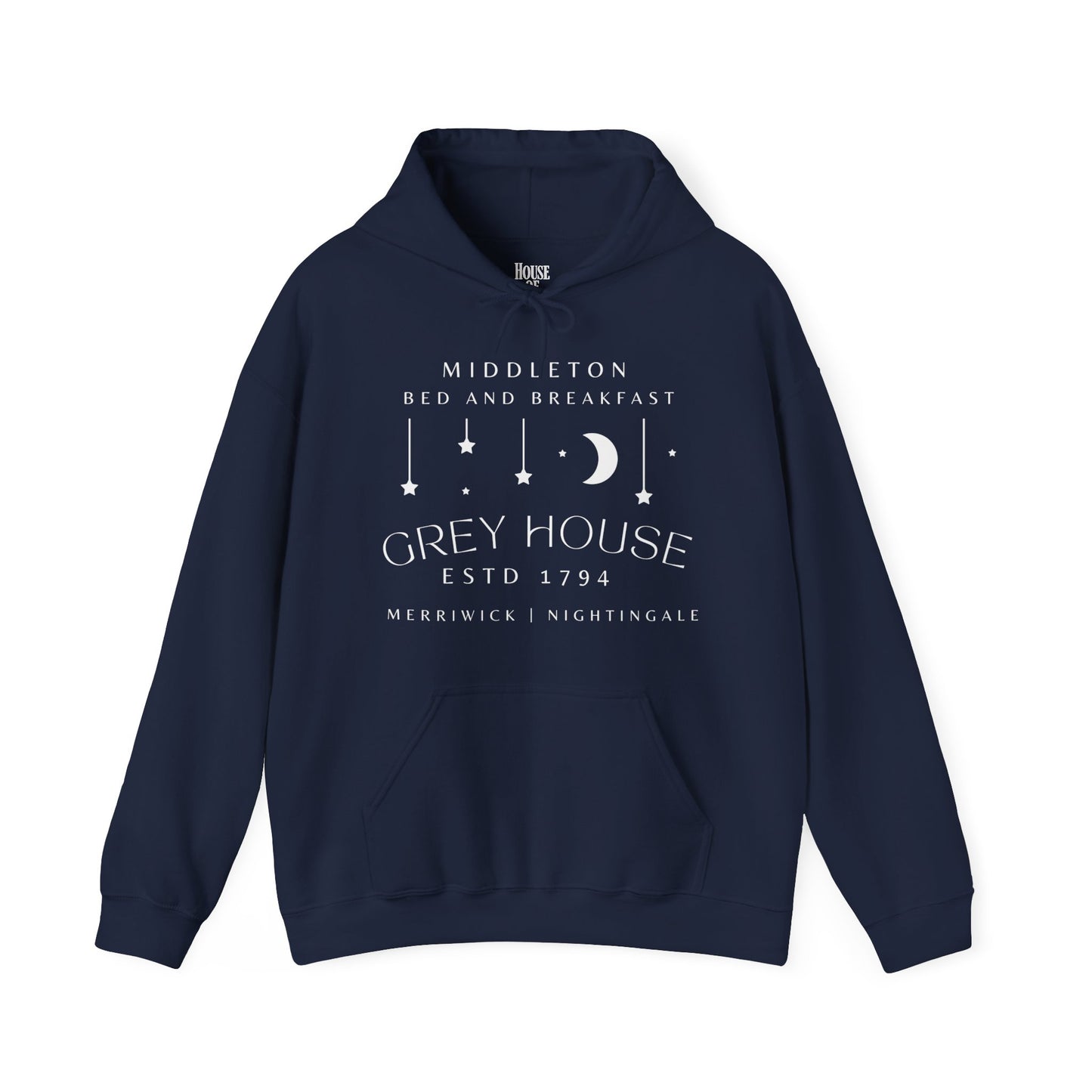 The Good Witch Hoodie - Grey House