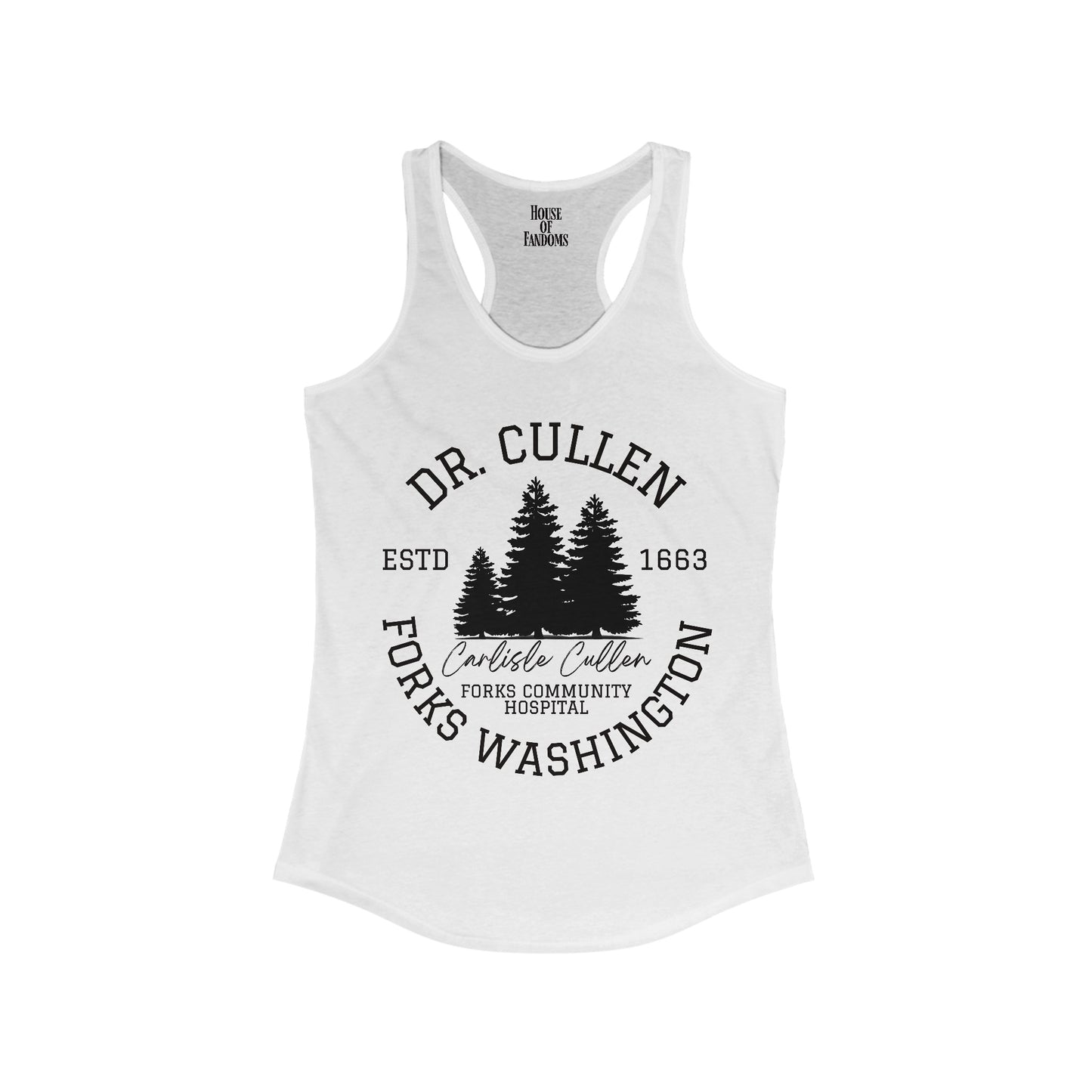 Twilight Saga Movie Book Shirt Tank - Dr Carlisle Cullen