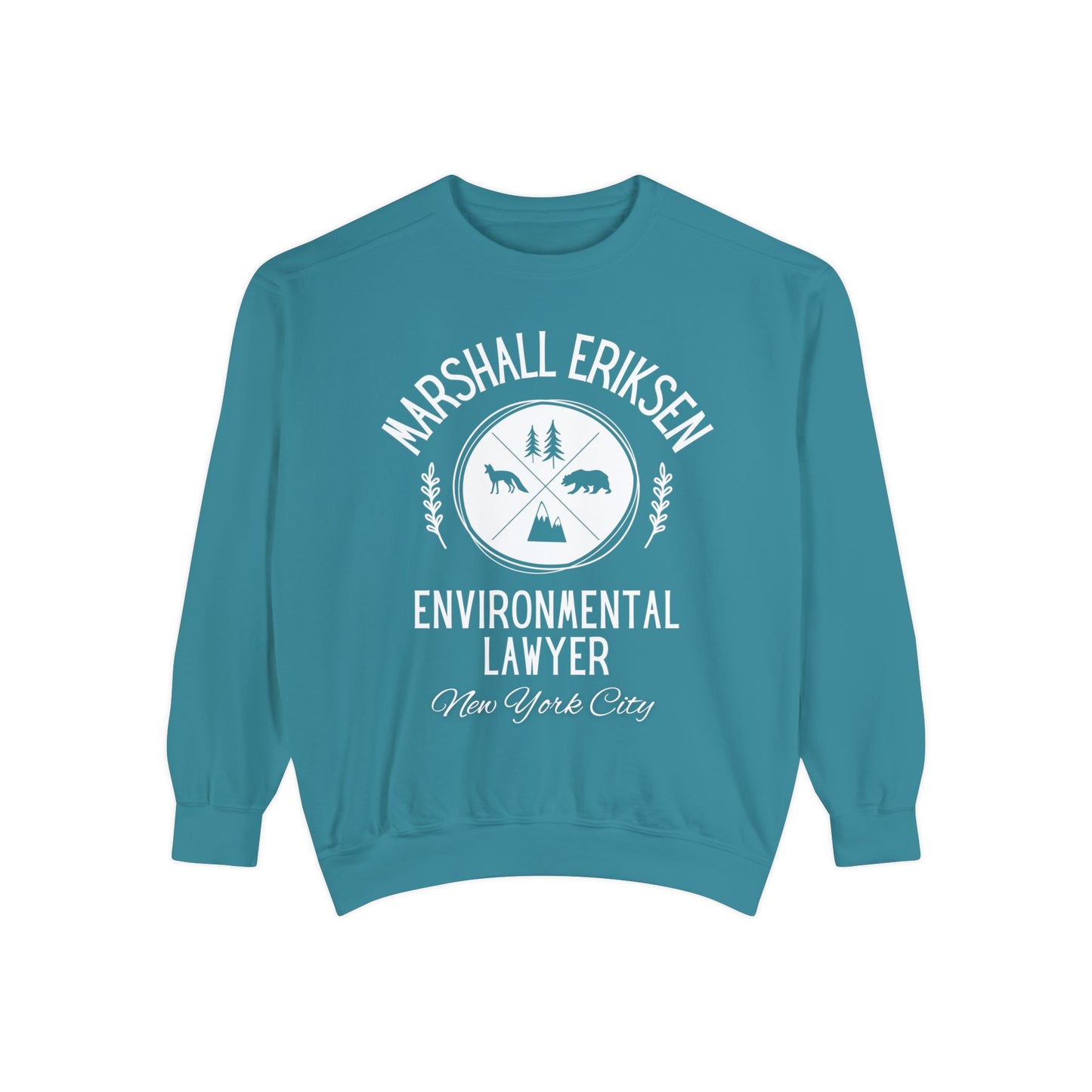 Comfort Colors® How I Met Your Mother TV Show Sweatshirt - Marshall Eriksen