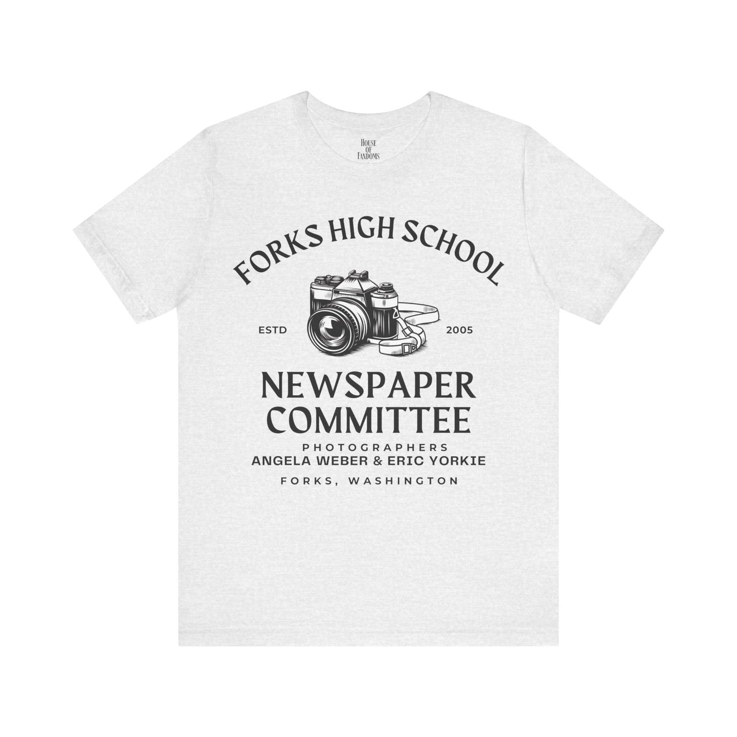 Twilight Saga Movie Book Shirt - Forks High School Newspaper Committee