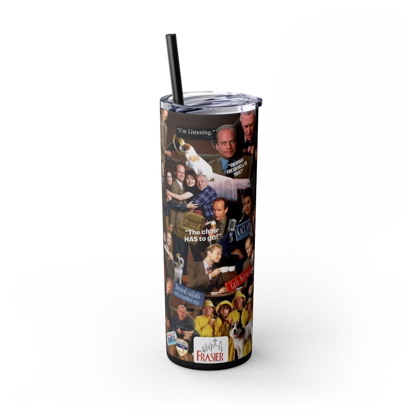 Frasier TV Show Skinny Tumbler