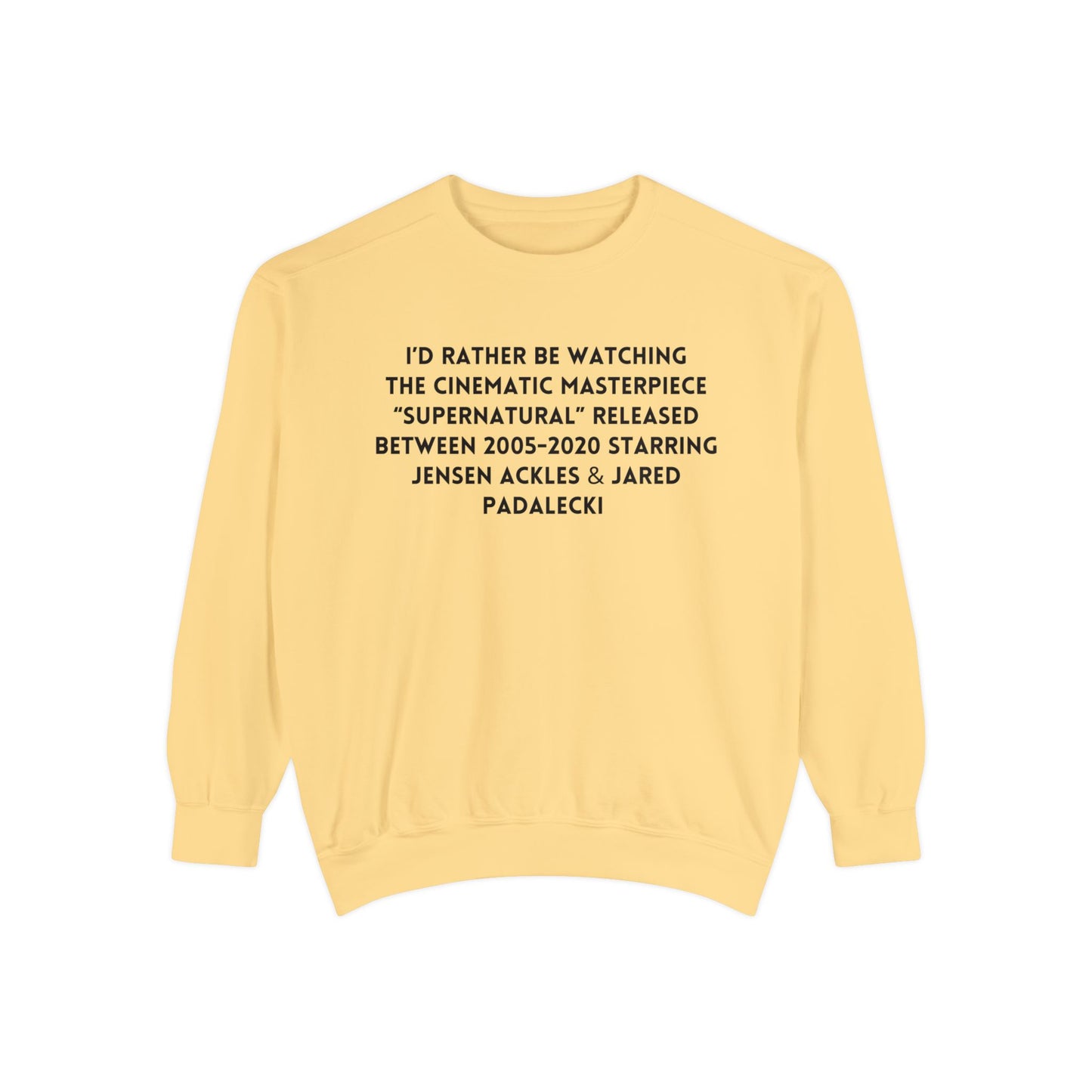 Comfort Colors® Supernatural TV Show Sweatshirt