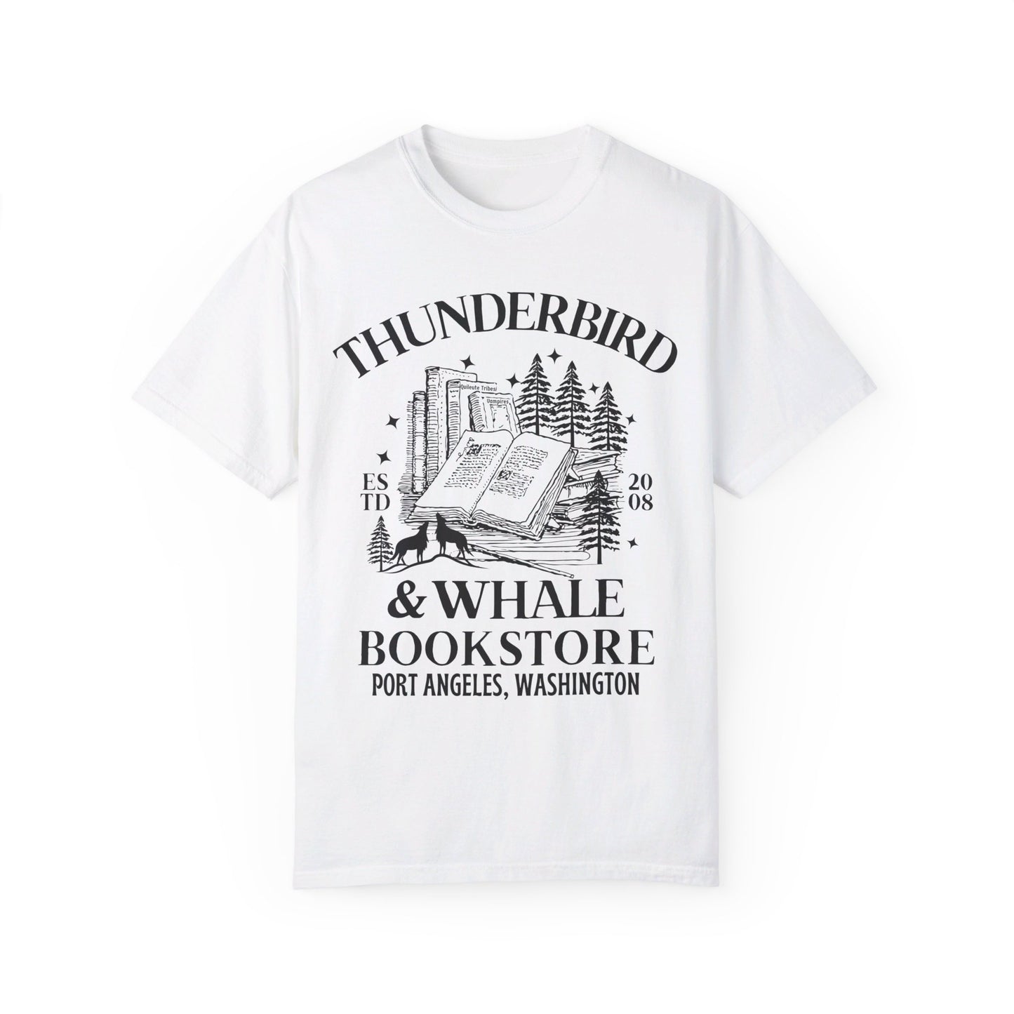 Comfort Colors® Twilight Saga Movie Book Shirt - Thunderbird and Whale Bookstore