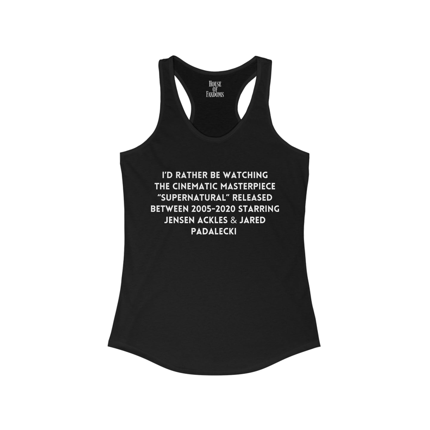 Supernatural TV Show Shirt Tank