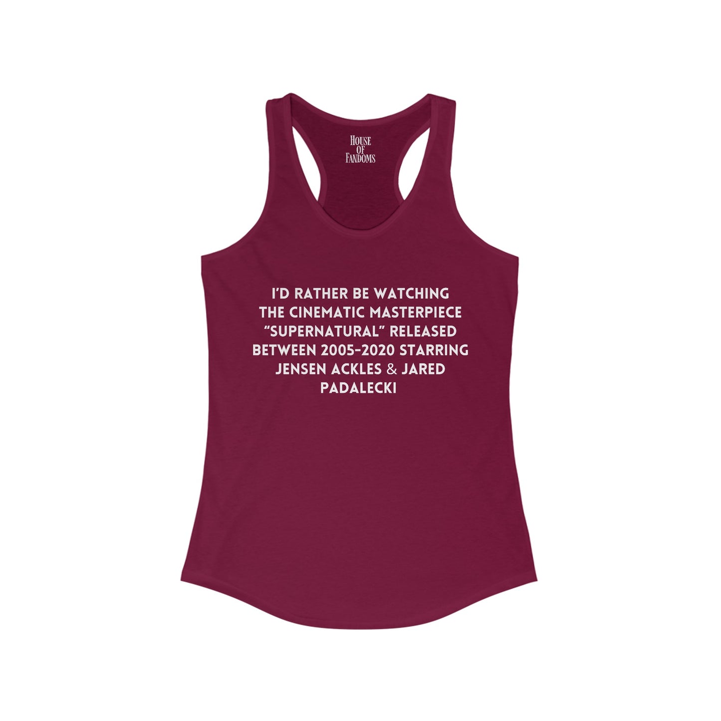 Supernatural TV Show Shirt Tank