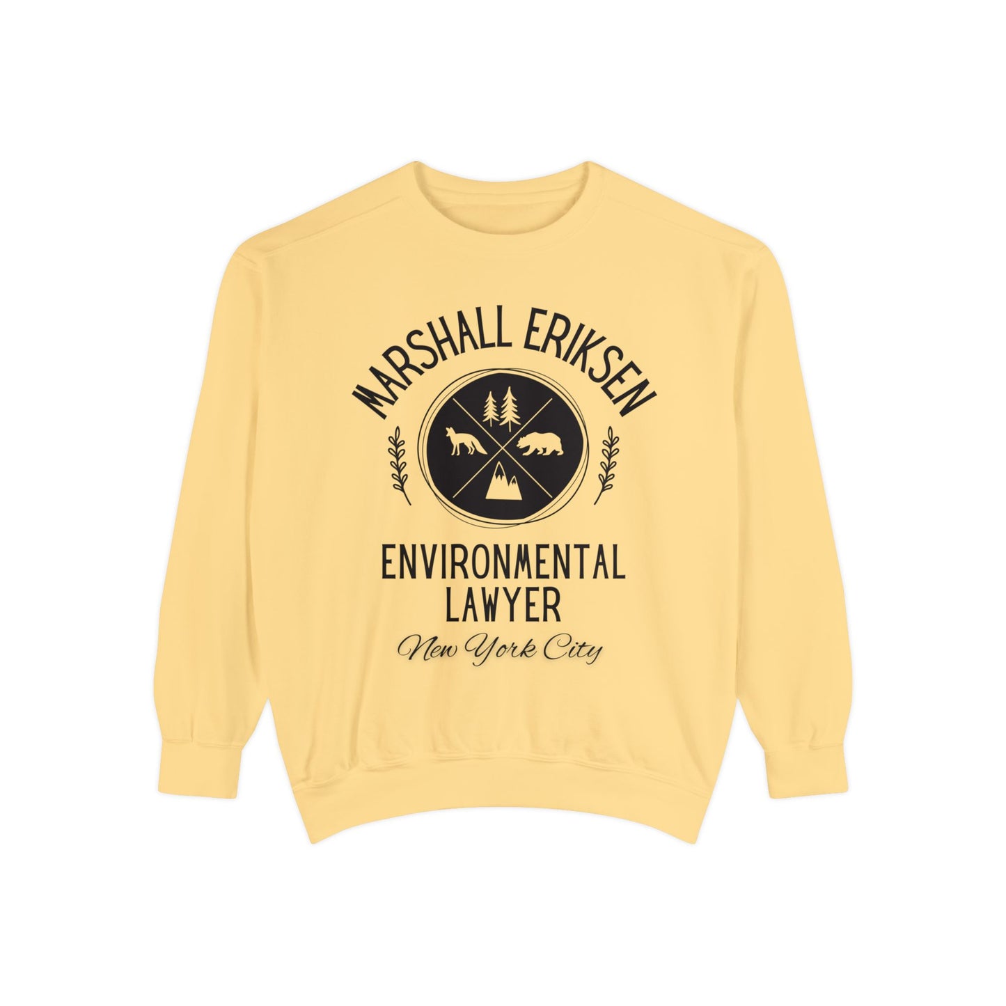 Comfort Colors® How I Met Your Mother TV Show Sweatshirt - Marshall Eriksen