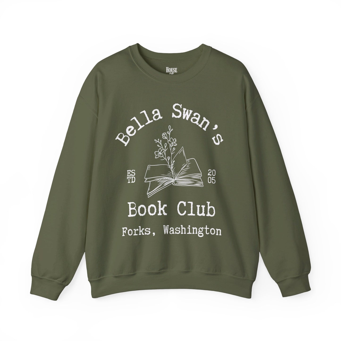 Twilight Saga Movie or Book Sweatshirt - Bella Swan Book Club