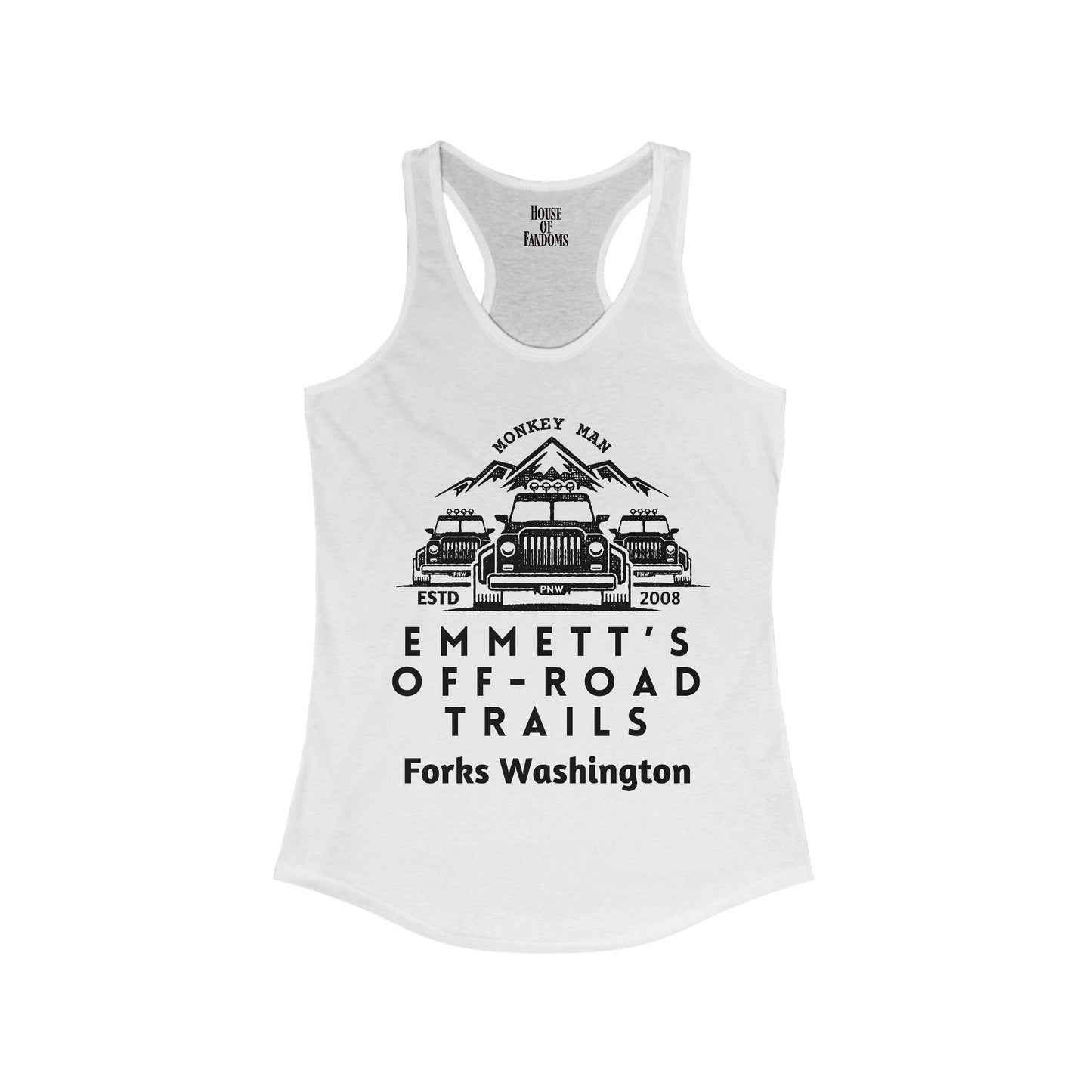 Twilight Saga Movie Book Shirt Tank - Emmett Cullen