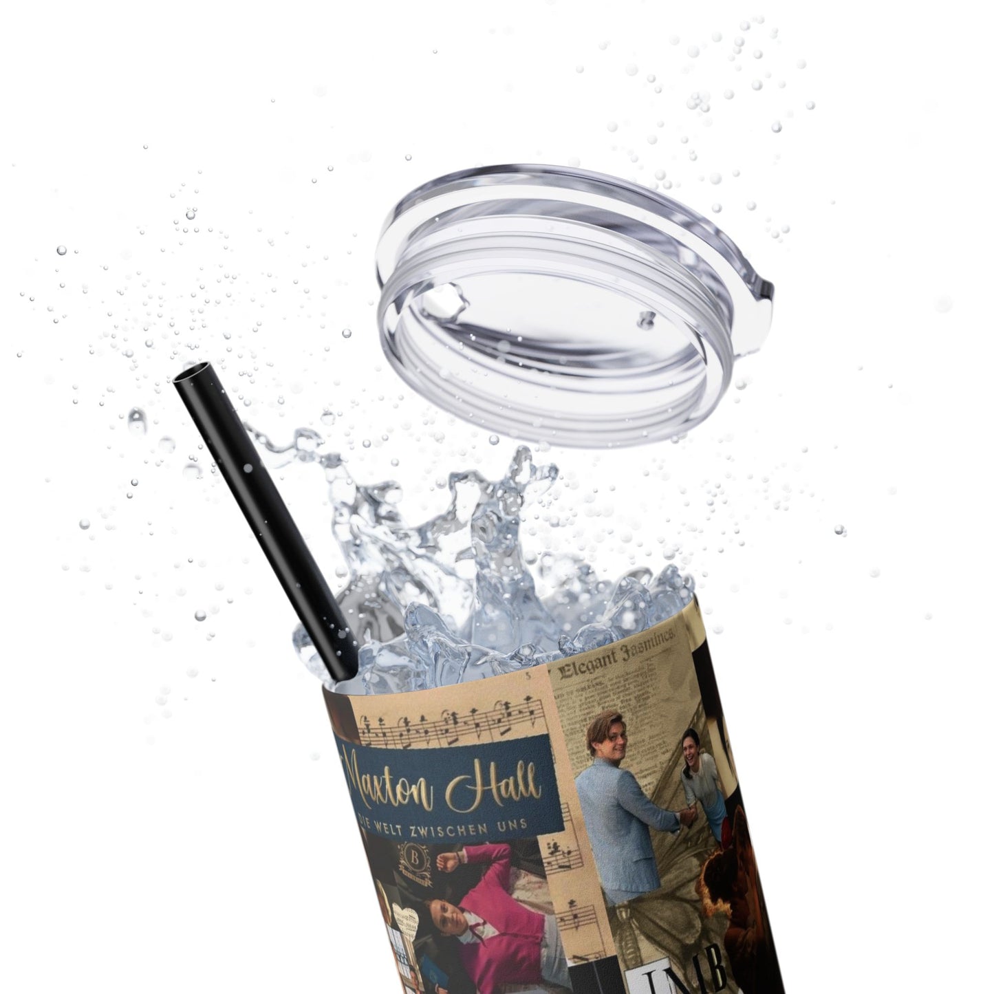 Tumbler - Maxton Hall TV Show Design 20oz Skinny Tumbler with Straw