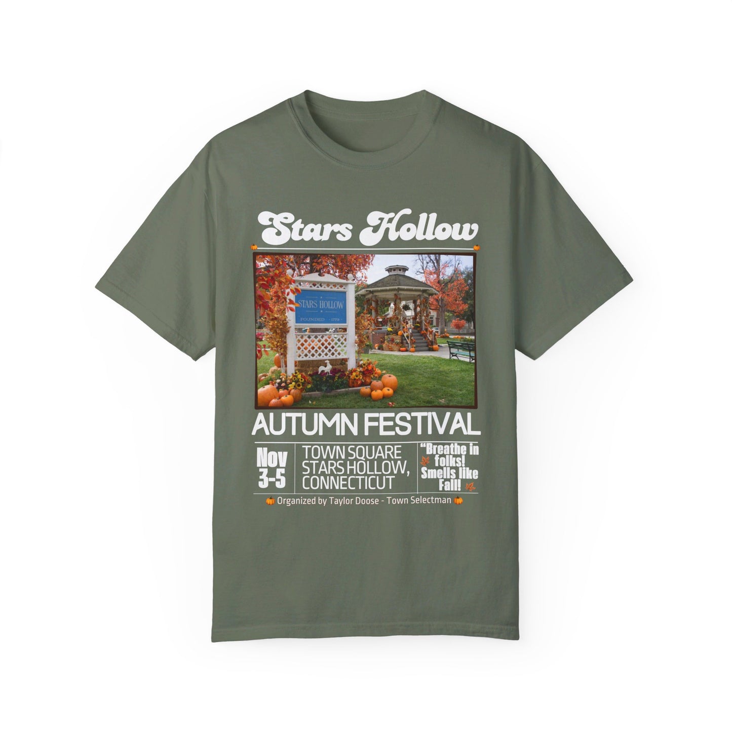 Comfort Colors® Gilmore Girls Shirt - Stars Hollow Autumn Festival