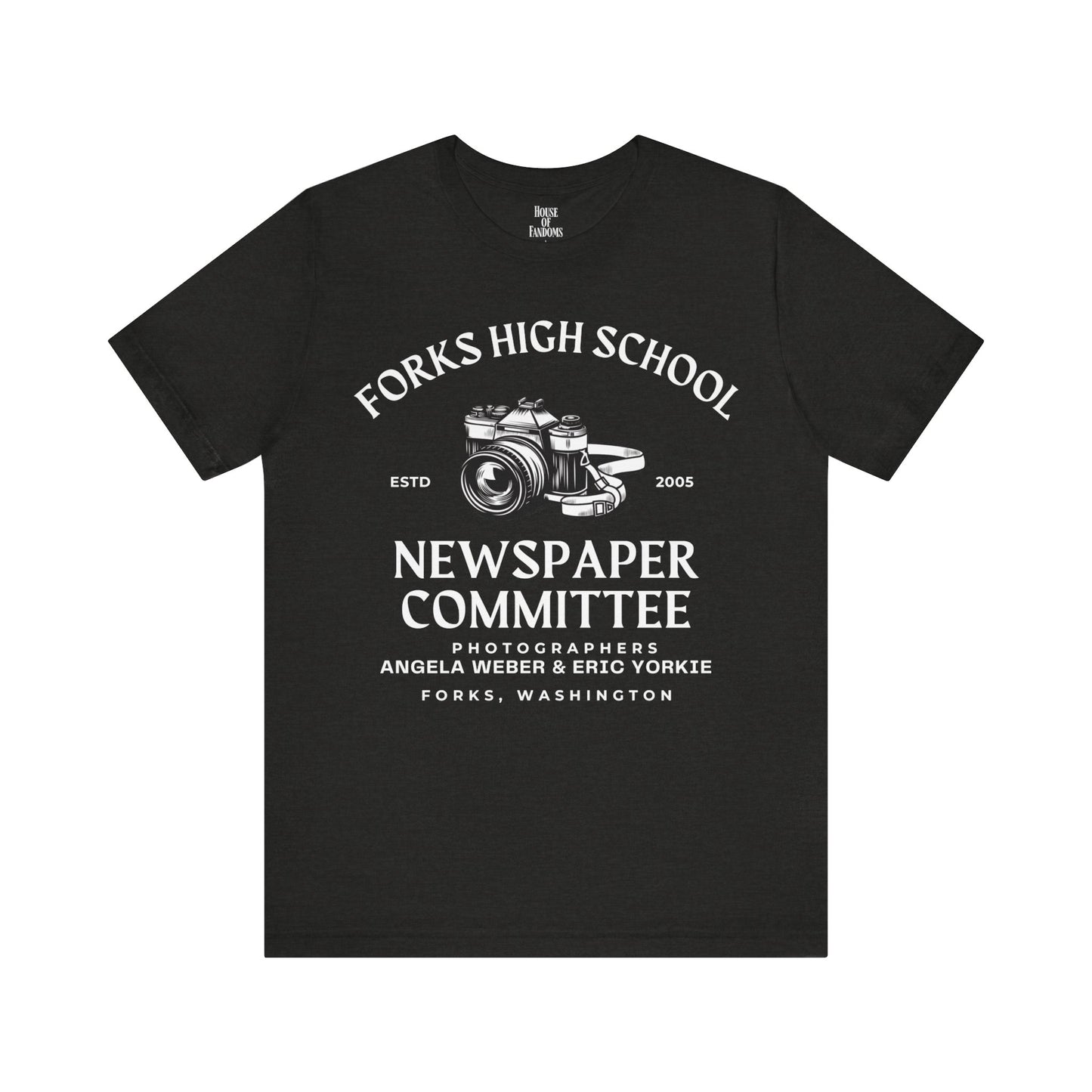 Twilight Saga Movie Book Shirt - Forks High School Newspaper Committee