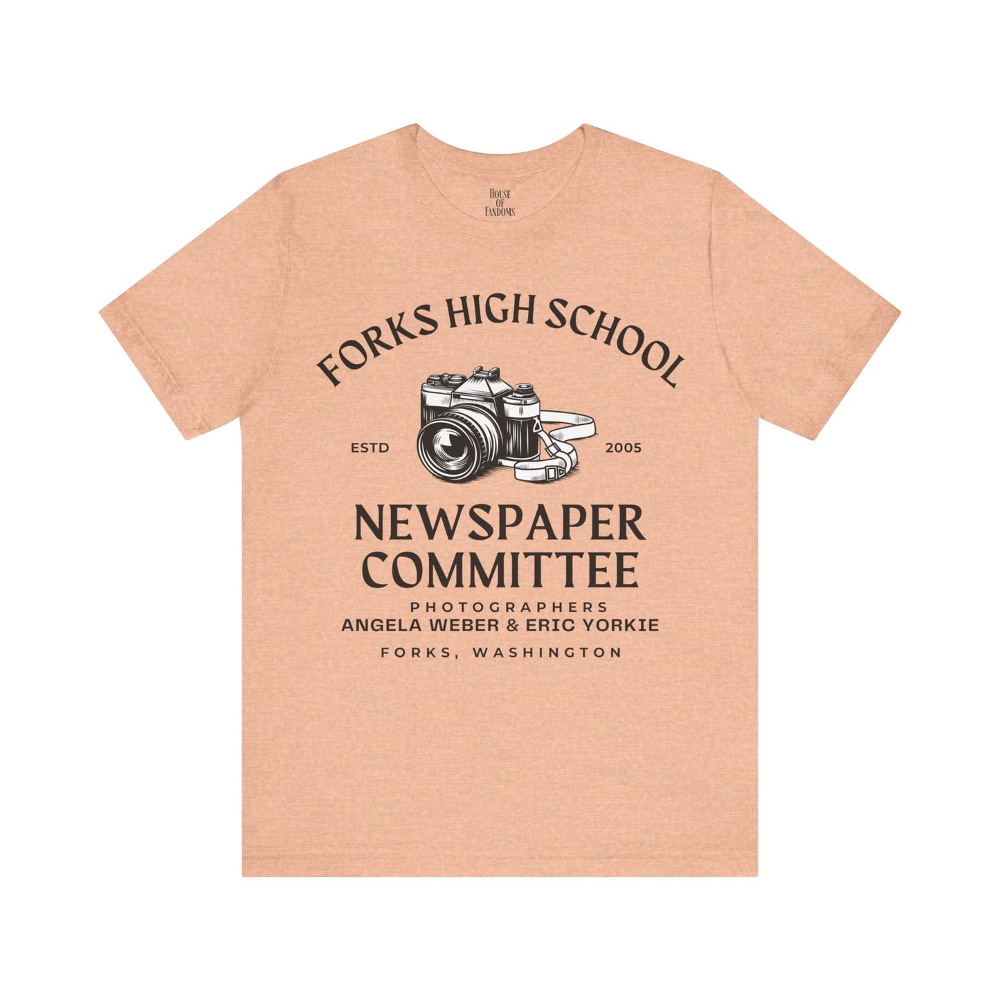 Twilight Saga Movie Book Shirt - Forks High School Newspaper Committee