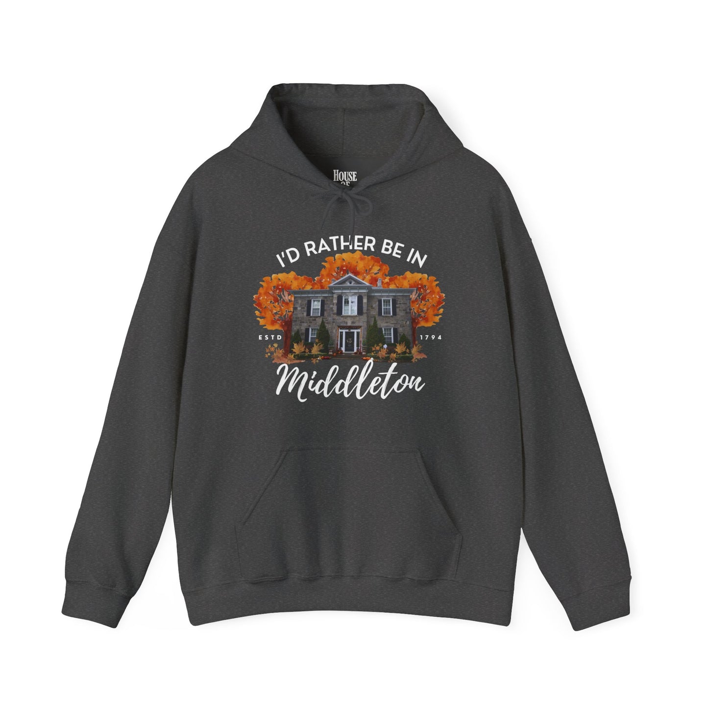 The Good Witch Hoodie - Grey House