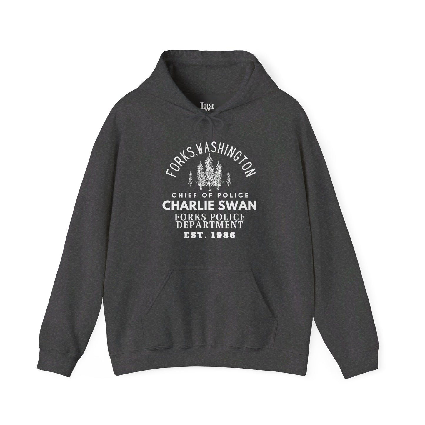 Twilight Saga Movie Book Hoodie - Sheriff Charlie Swan