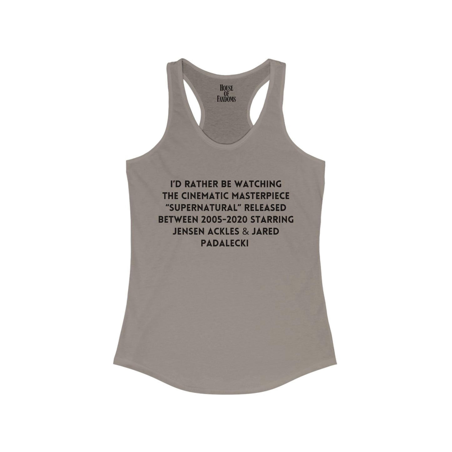 Supernatural TV Show Shirt Tank