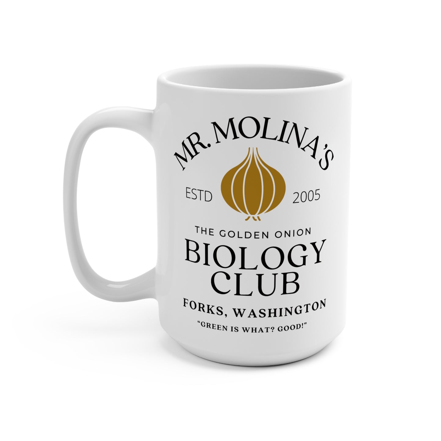 Twilight Saga Book Movie Coffee Mug - 15 oz - Mr Molina Biology Club