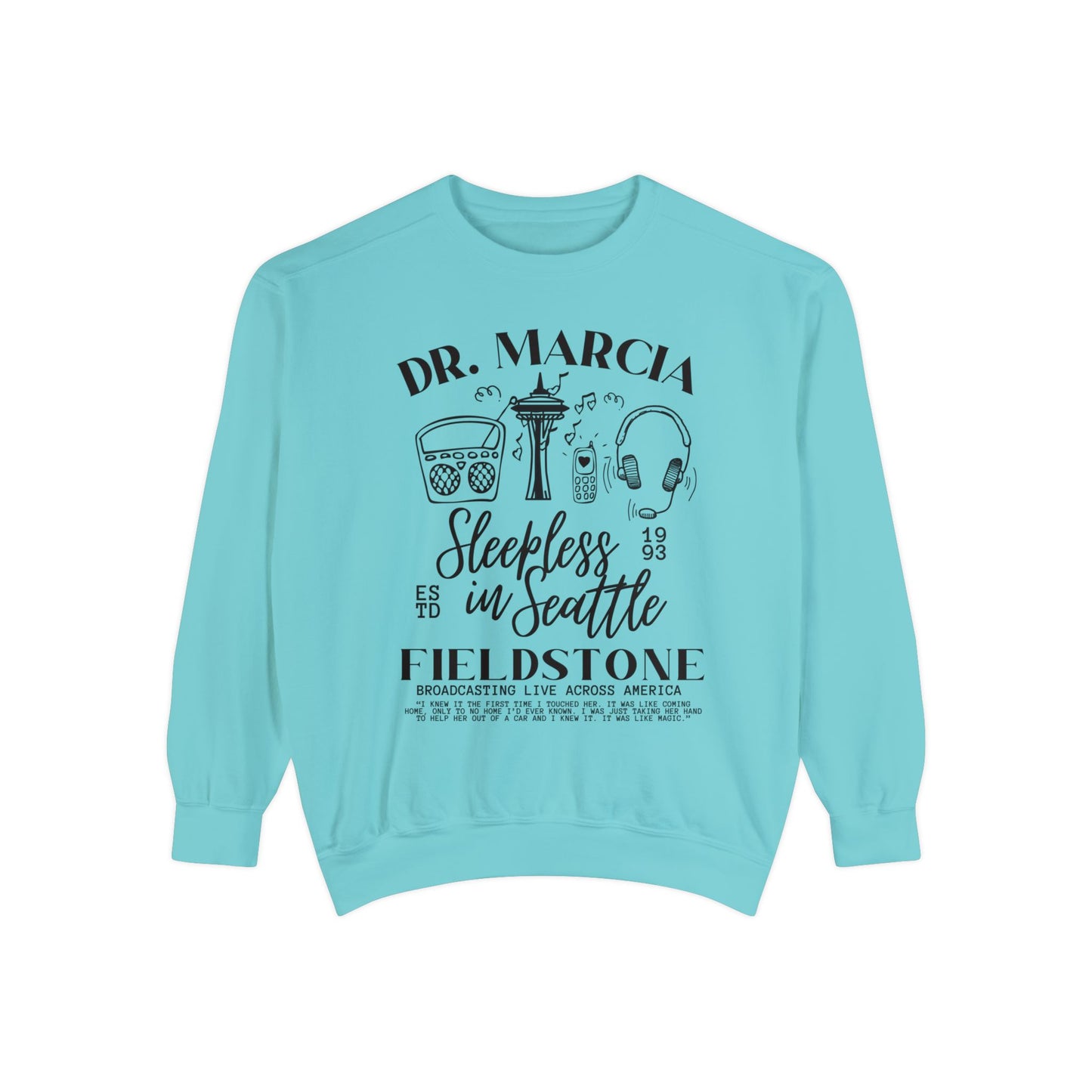 Comfort Colors® Sleepless in Seattle Movie Sweatshirt